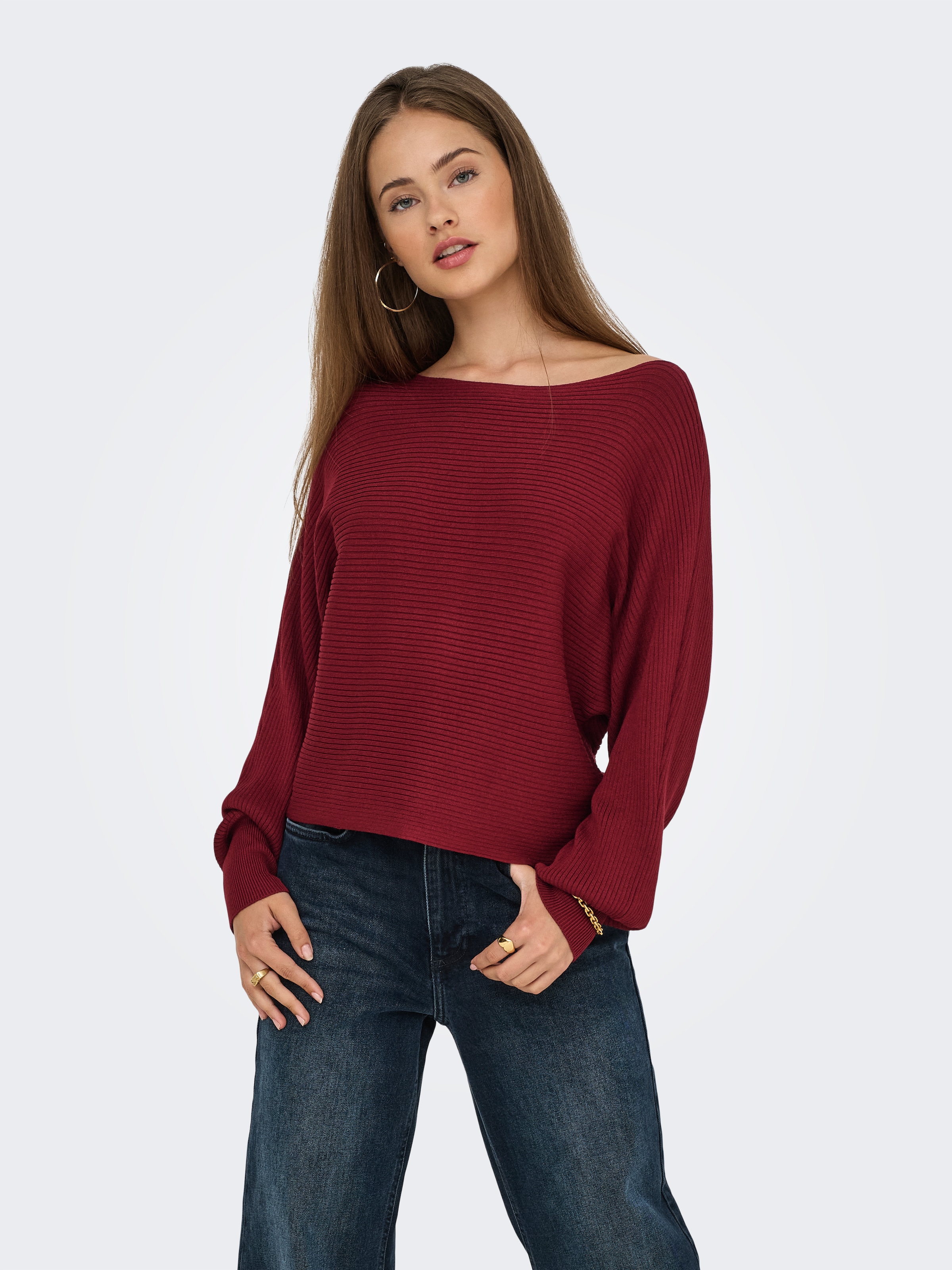 ONLY Strickpullover "ONLADALINE L/S SHORT PULLO KNT NOOS" günstig online kaufen