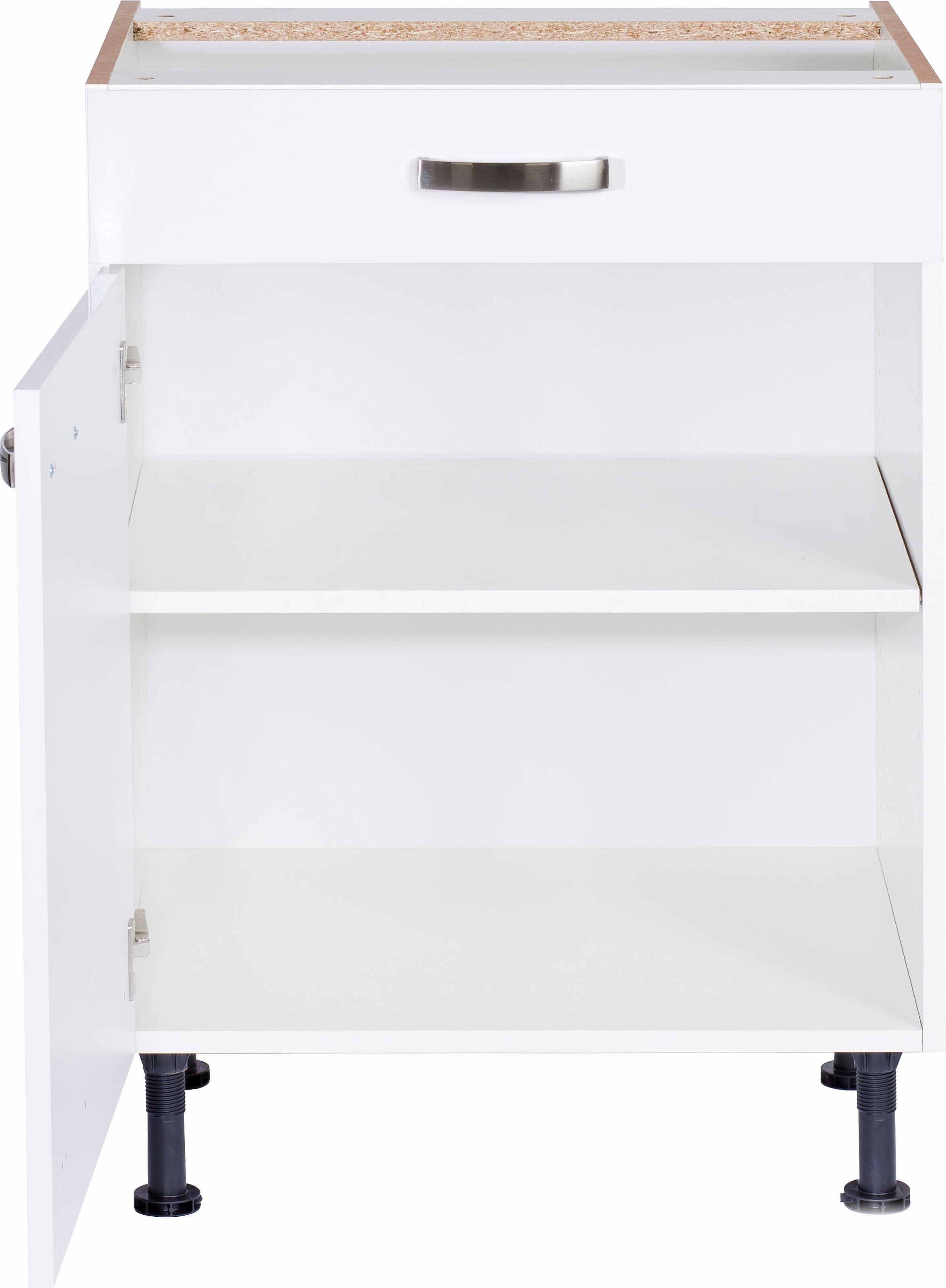 KOCHSTATION Unterschrank »KS-Cara« Breite 60 cm, mit Vollauszug und Soft-Close-Funktion