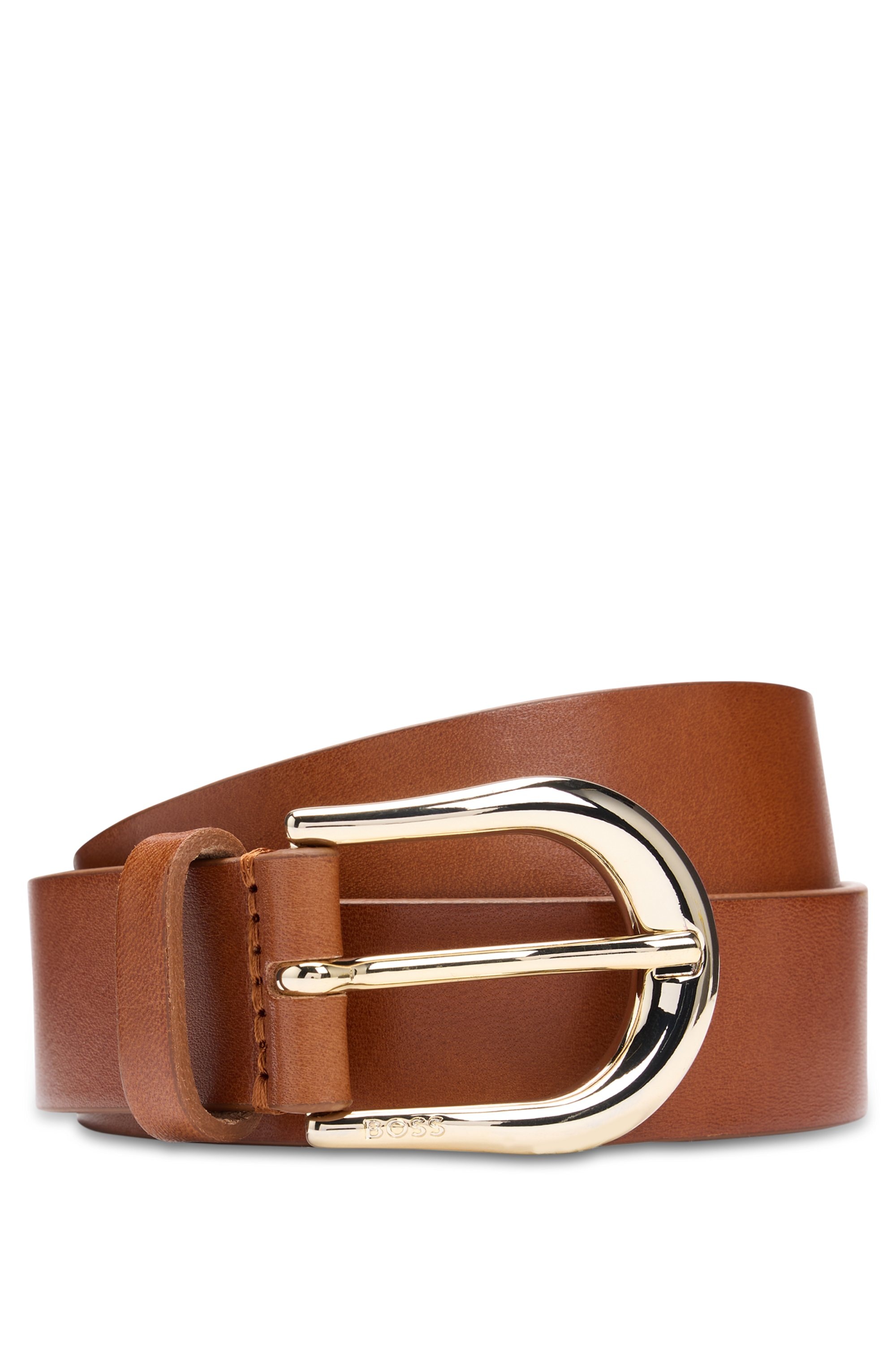 BOSS Ledergürtel "Carol Belt 3cm-VC", mit Dornschließe günstig online kaufen