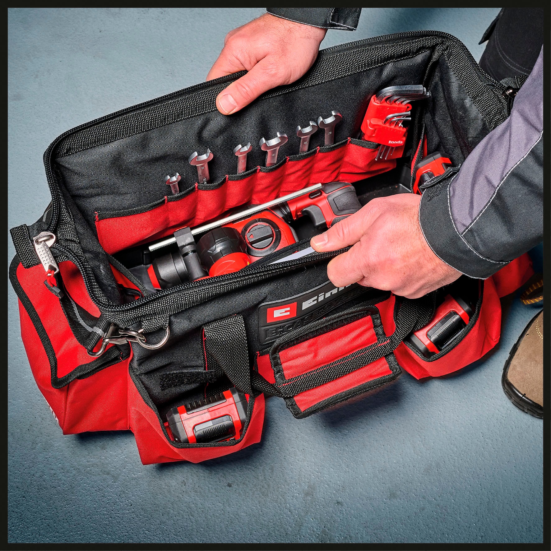 Einhell Werkzeugbox »Systemkoffer E-Case Tasche«, zur Aufbewahrung/Transport von Maschinen & Werkzeug