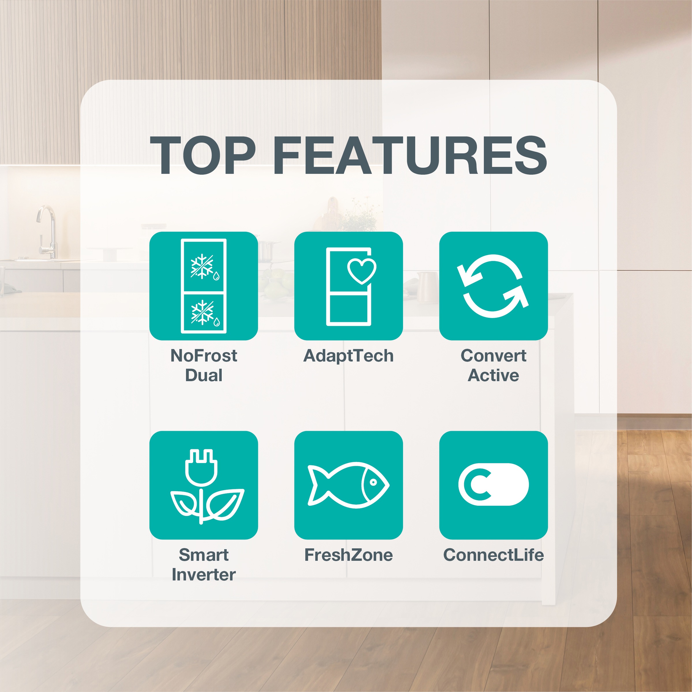 GORENJE Einbaukühlgefrierkombination »NRKI519D61WF« 193,2 cm hoch 54 cm breit