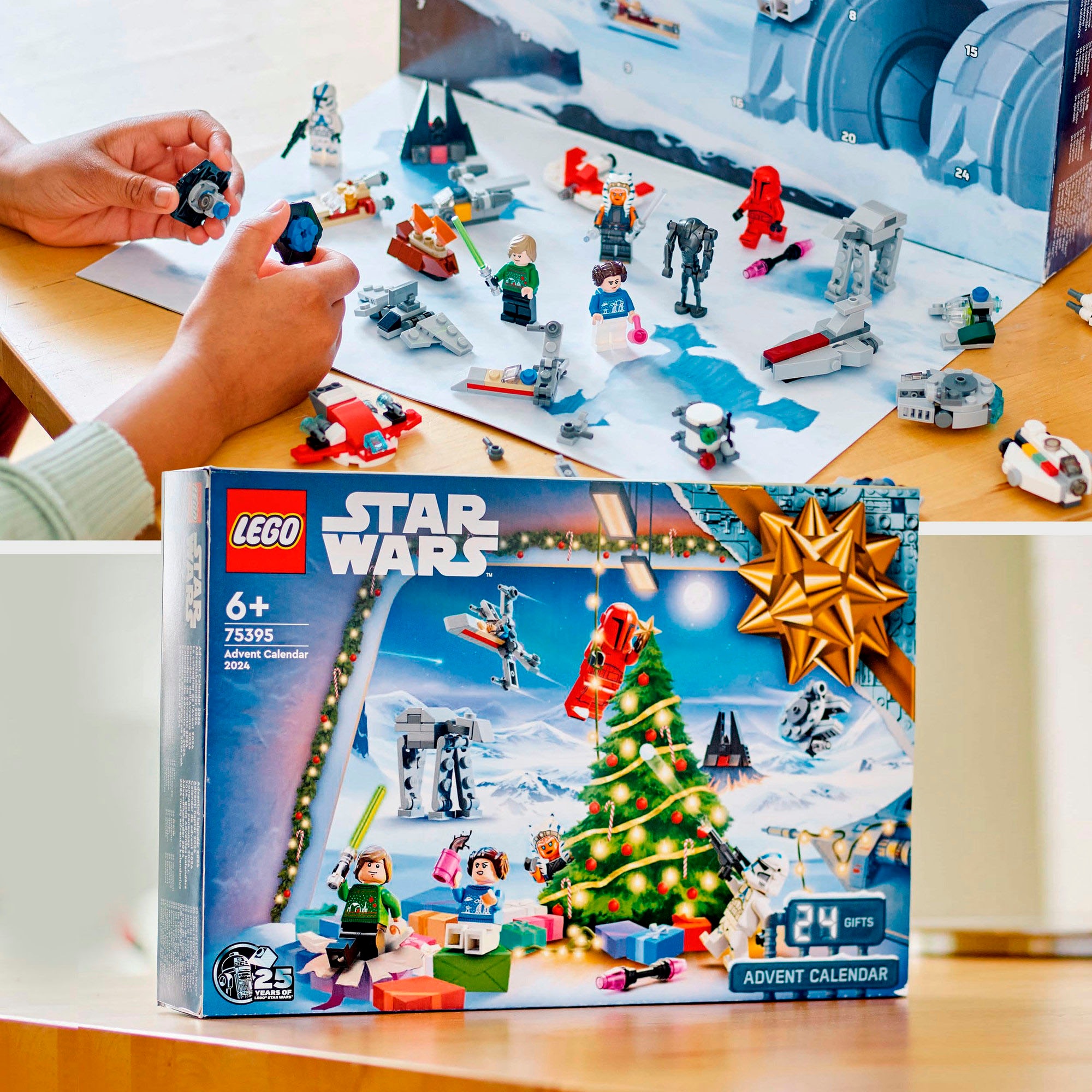 LEGO® Spielzeug-Adventskalender »Spielbausteine, Lego Star Wars 2024 (75395), LEGO® Star Wars™«, ab 6 Jahren