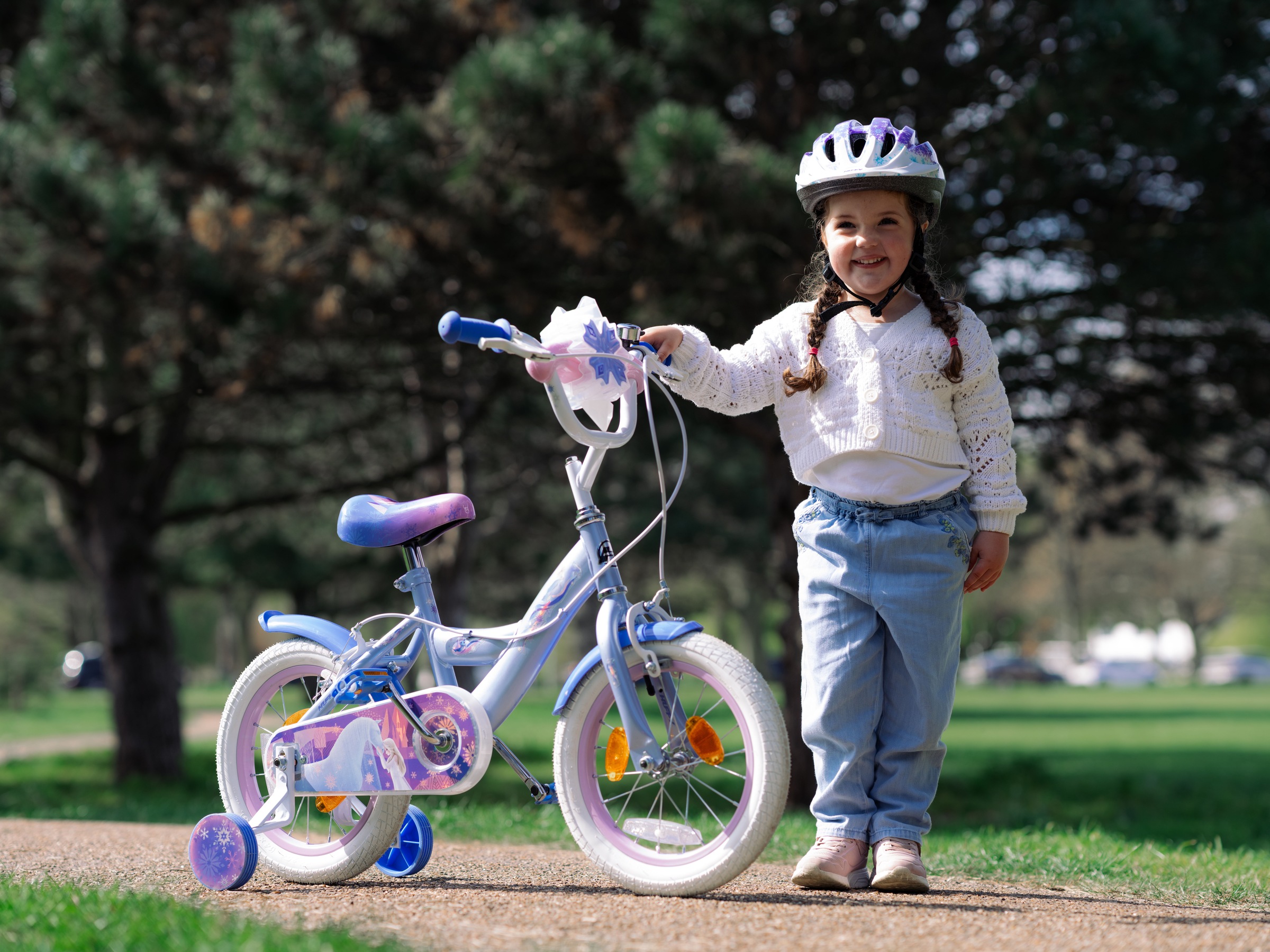 Huffy Kinderfahrrad »14-Zoll Disney Frozen Fahrrad«