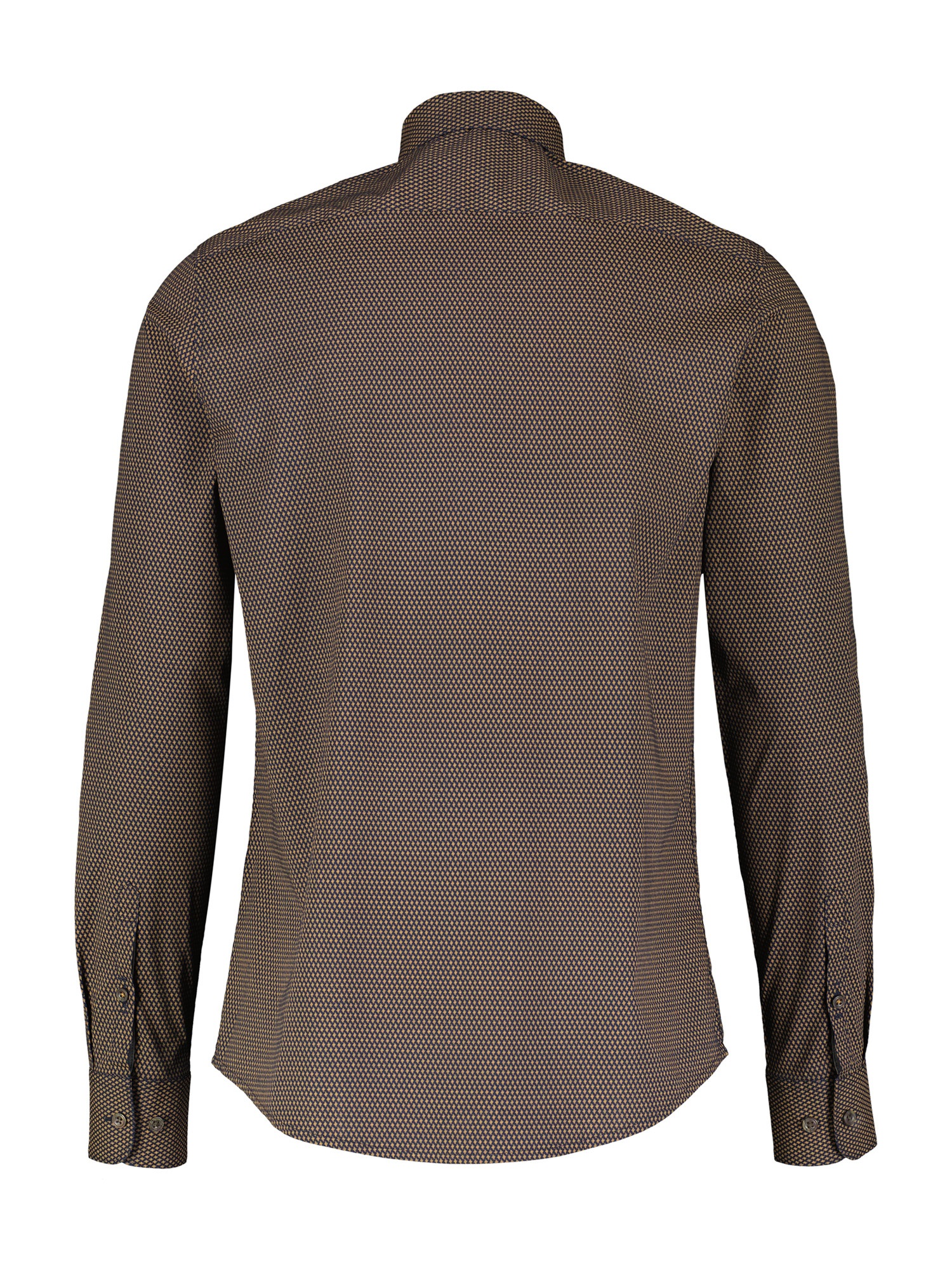 LERROS Langarmhemd "Langarmhemd mit Minimal-AOP" günstig online kaufen