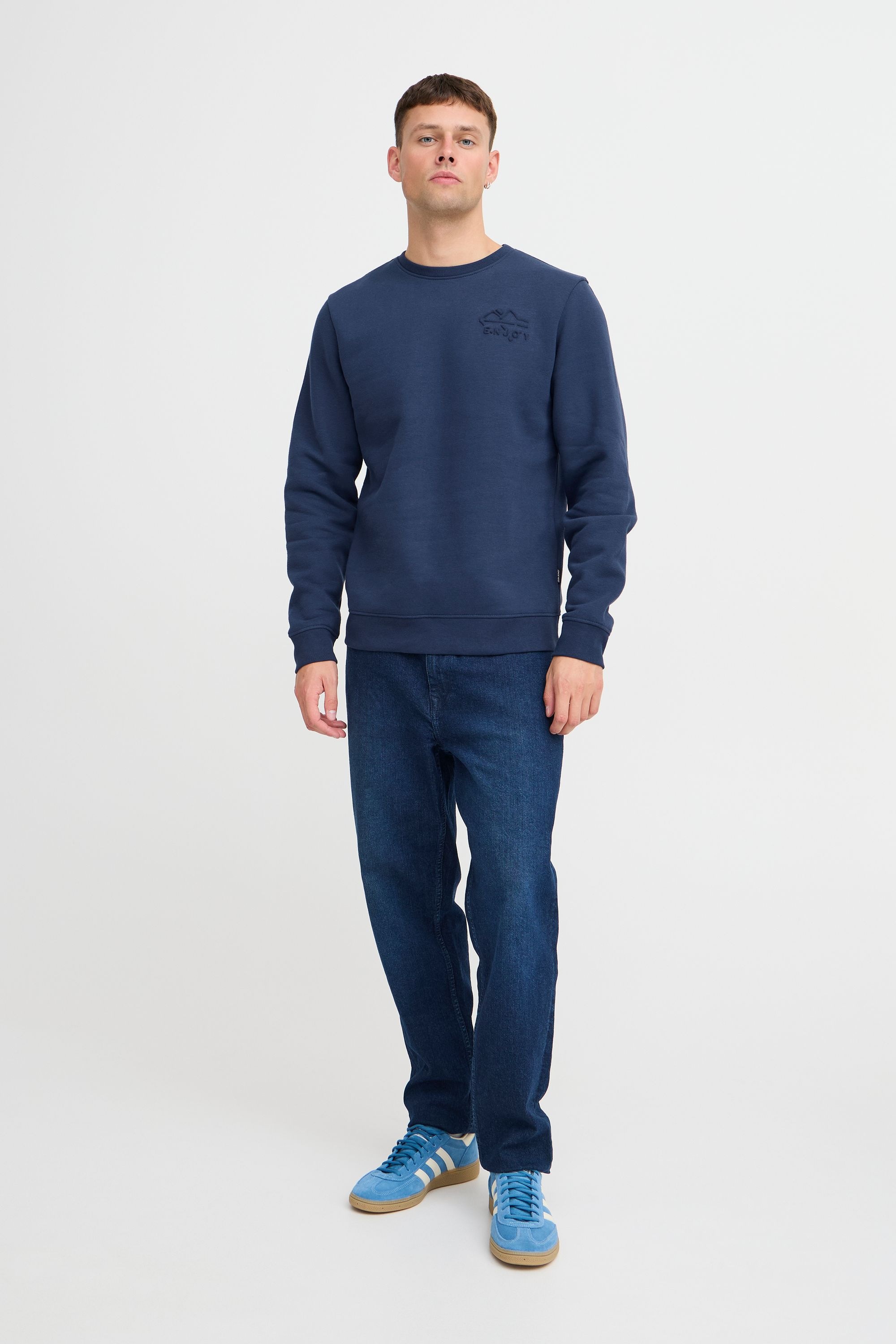 Thumbnail - Blend Rundhalspullover "BHSweatshirt" Klassischer Sweatpullover mit Rundhalsausschnitt