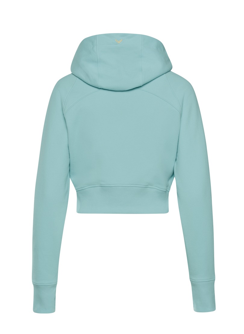 Trigema Sweatjacke »TRIGEMA Cropped Kapuzenjacke«