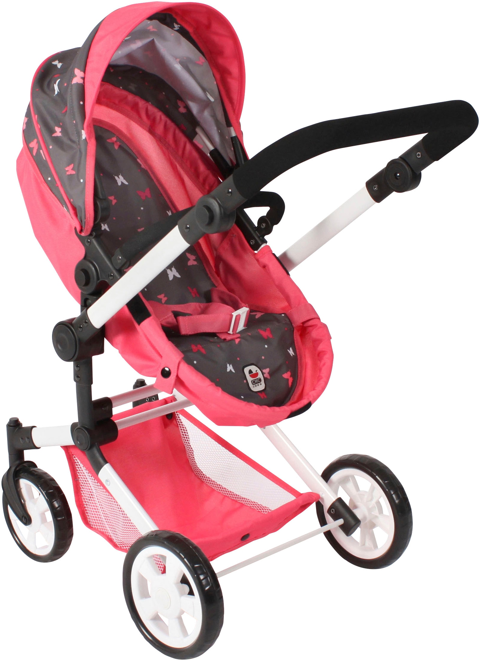 CHIC2000 Kombi-Puppenwagen »Linus, Butterfly«, (Set)