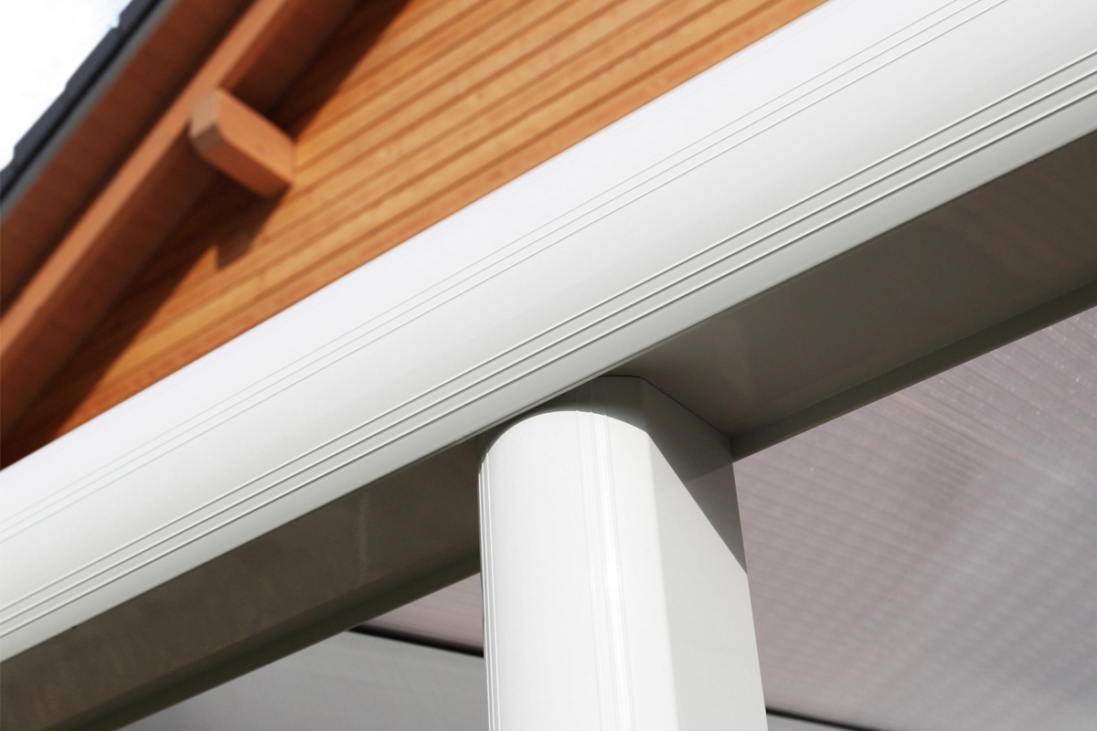 Skanholz Terrassendach »Garda«, BxT: 648x357