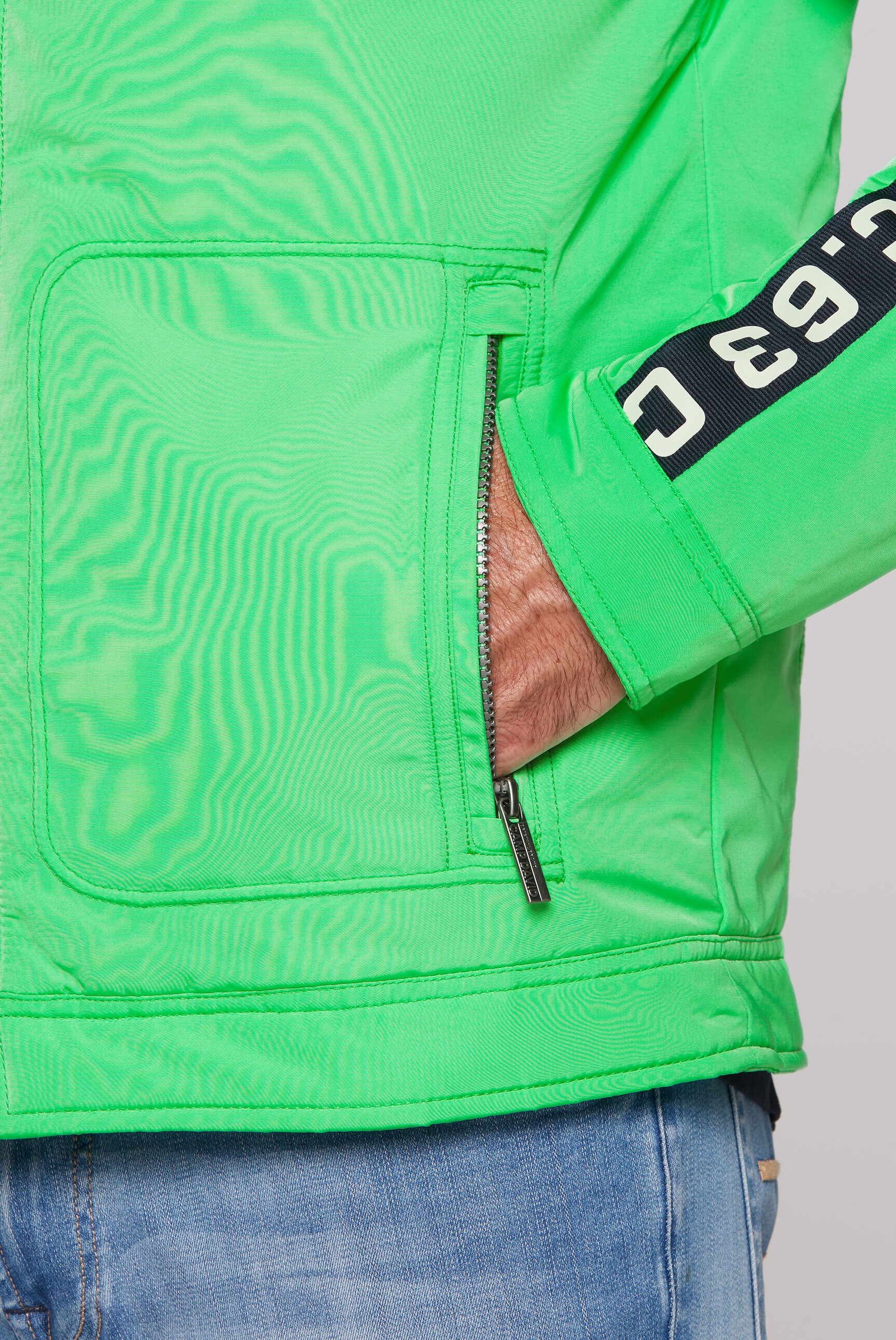 CAMP DAVID Outdoorjacke, mit Kapuze, mit Brusttaschen