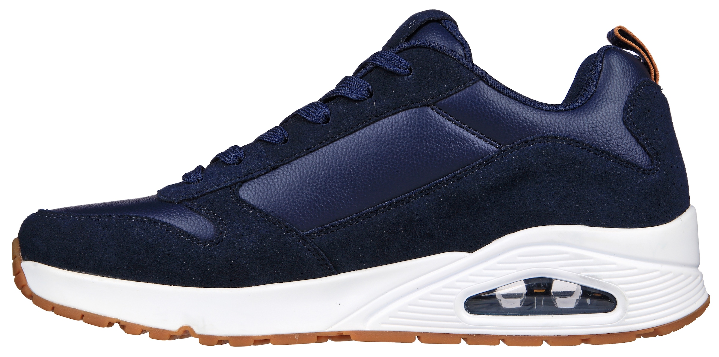 Skechers Sneaker »Uno Stacre«, mit Luftkammernsohle, Freizeitschuh, Halbschuh, Schnürschuh