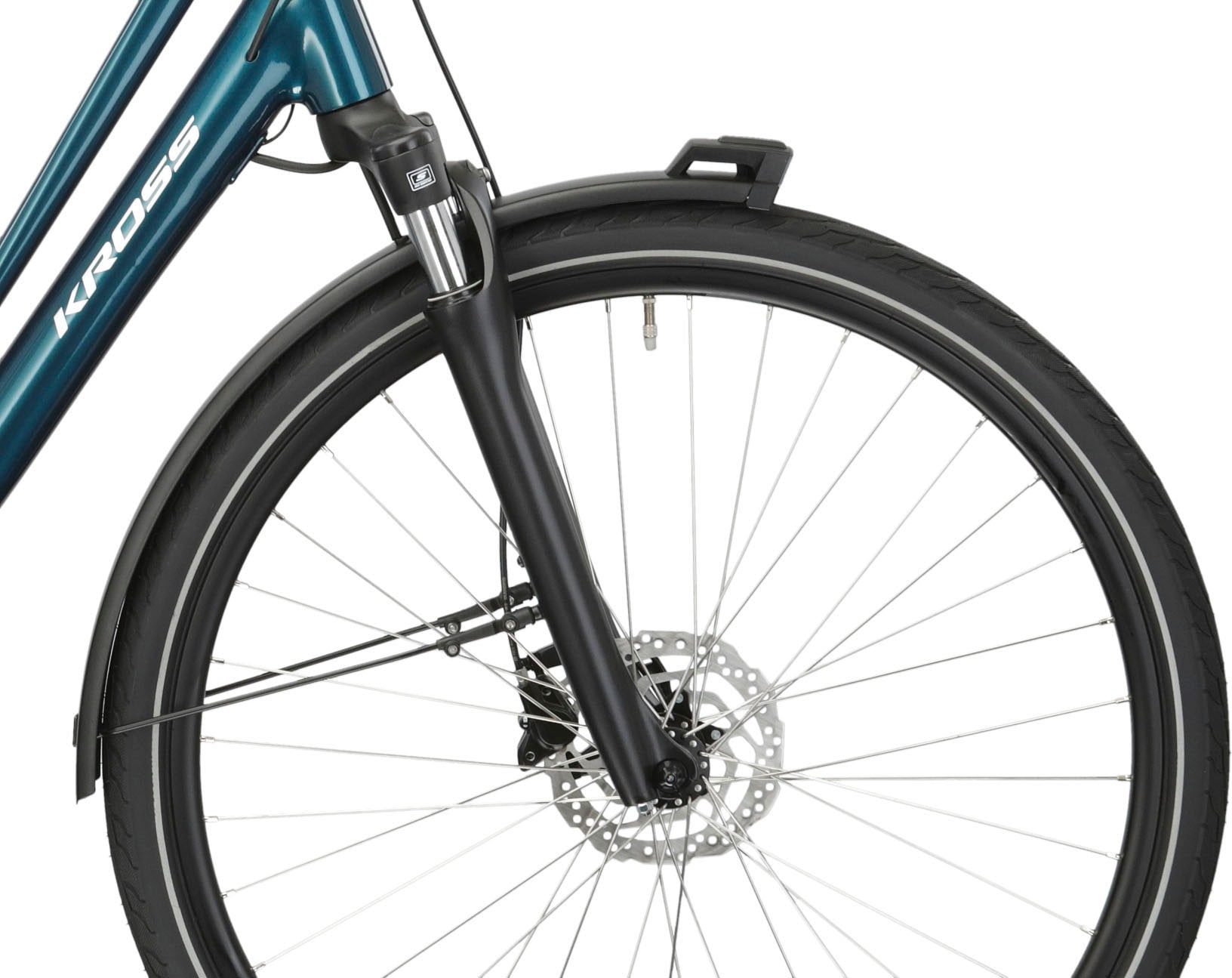 Kross E-Bike »E-Citybike Sentio Hybrid 5.0 28 Zoll türkis«, 7 Gang, Shimano, NEXUS, Mittelmotor 250 W