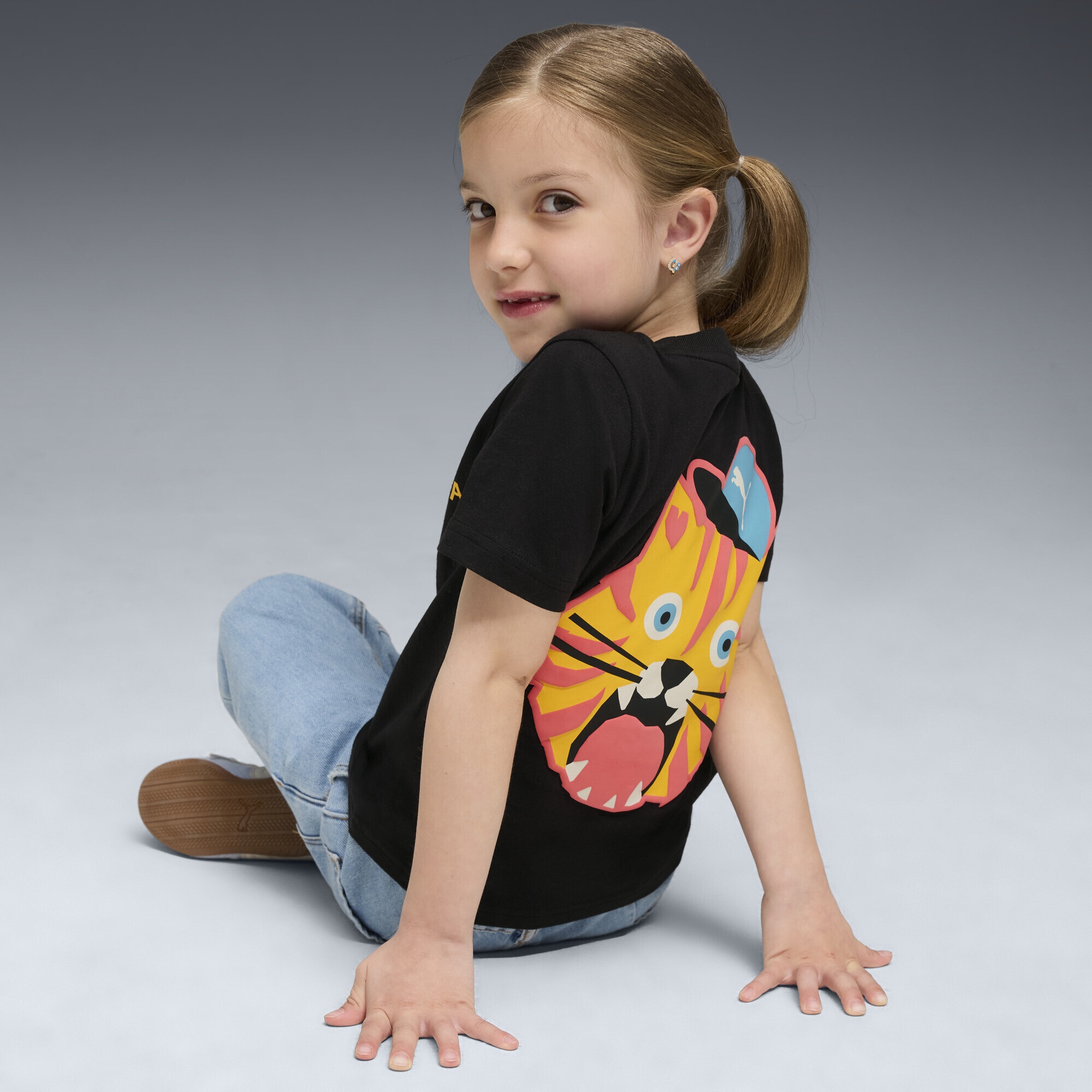 PUMA T-Shirt »Moody Cat Graphic T-Shirt I Kinder«
