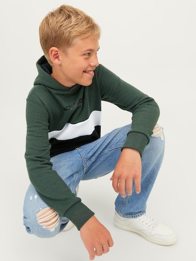 Jack & Jones Junior Hoodie »JJEREID BLOCKING SWEAT HOOD SN JNR«