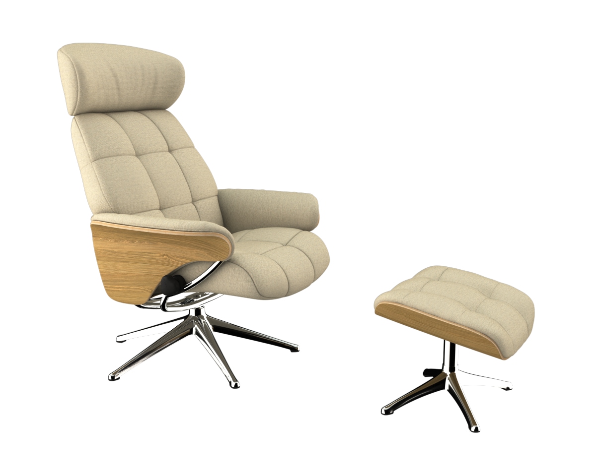 FLEXLUX Relaxsessel "Skagen, Funktionssessel Premium-Komfort, Armlehnen, Dr günstig online kaufen