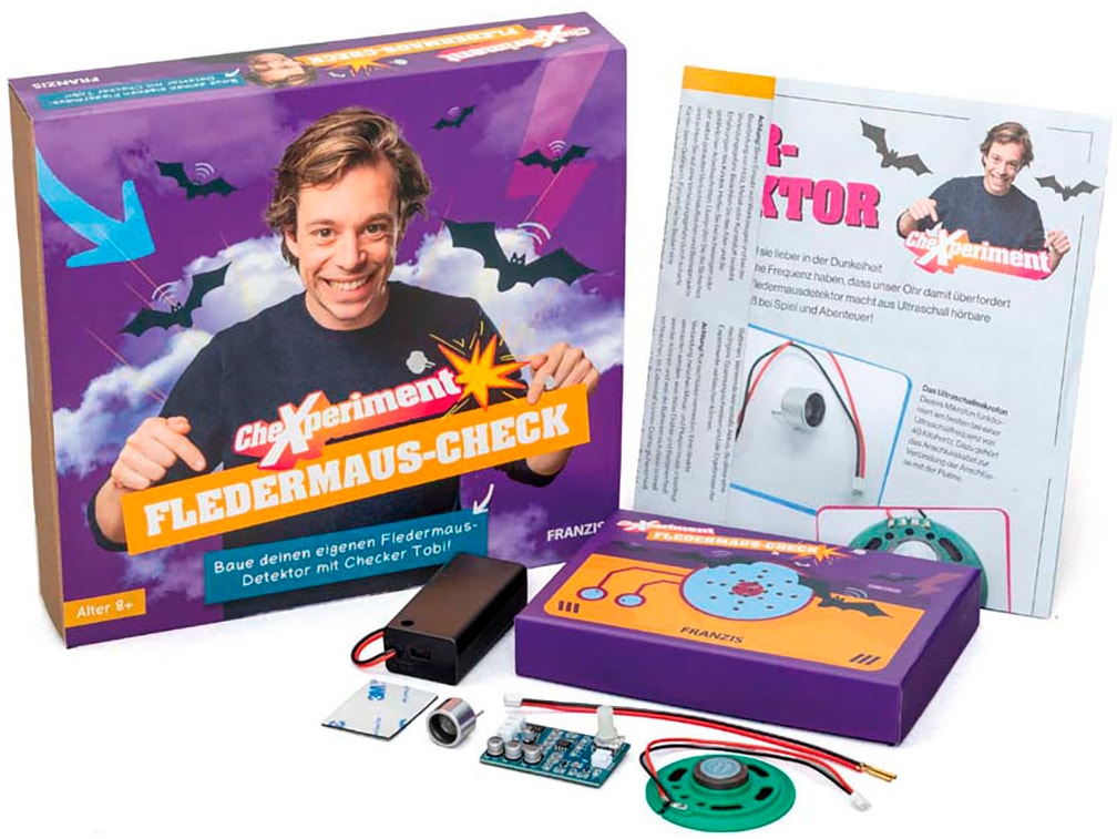 Franzis Experimentierkasten »Franzis: Checker Tobi CheXperiment Fledermaus-Check«
