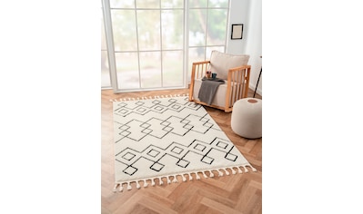 Hochflor-Teppich »Moroccan Mural«, rechteckig