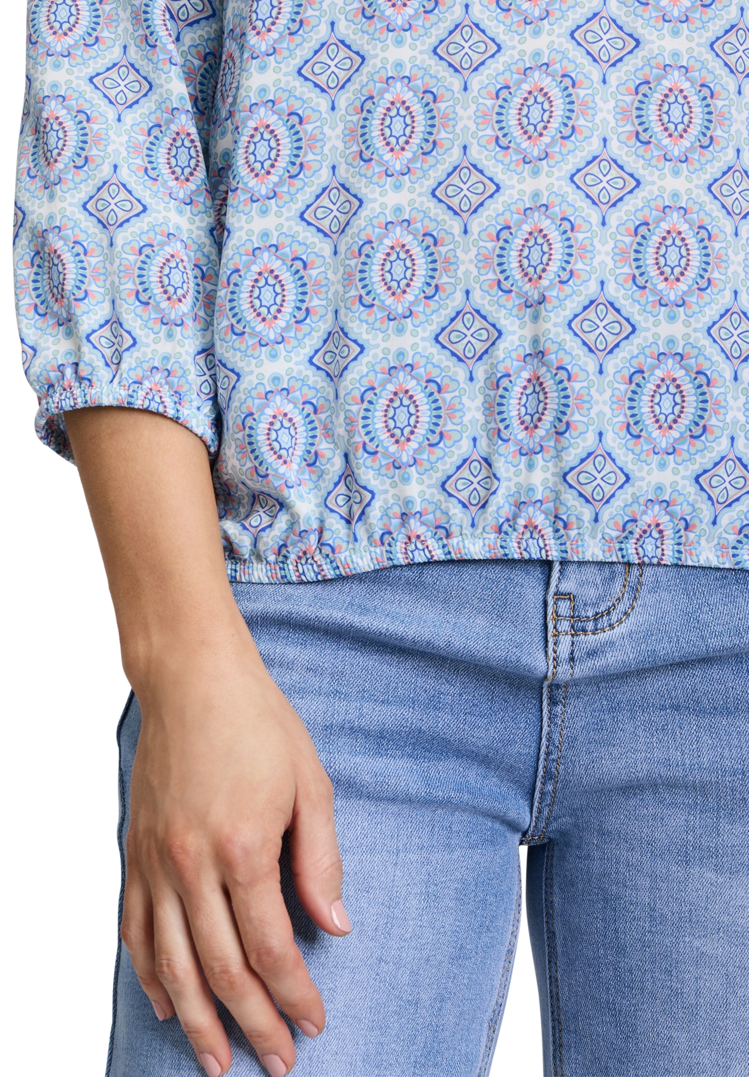 Cartoon Schlupfbluse »Cartoon Casual-Bluse mit Muster«