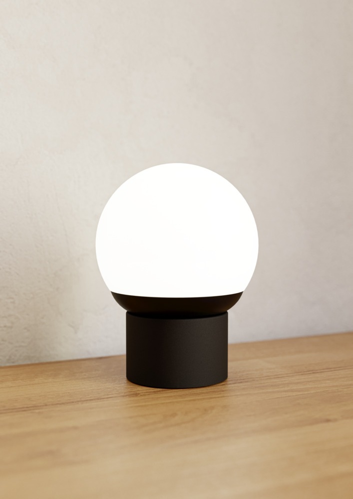 EGLO LED Tischleuchte »GOMBIO« LED-Modul 1 Stk. E27 Akku Glühbirne Gombio, Tischlampe touch dimmbar mit Fernbedienung