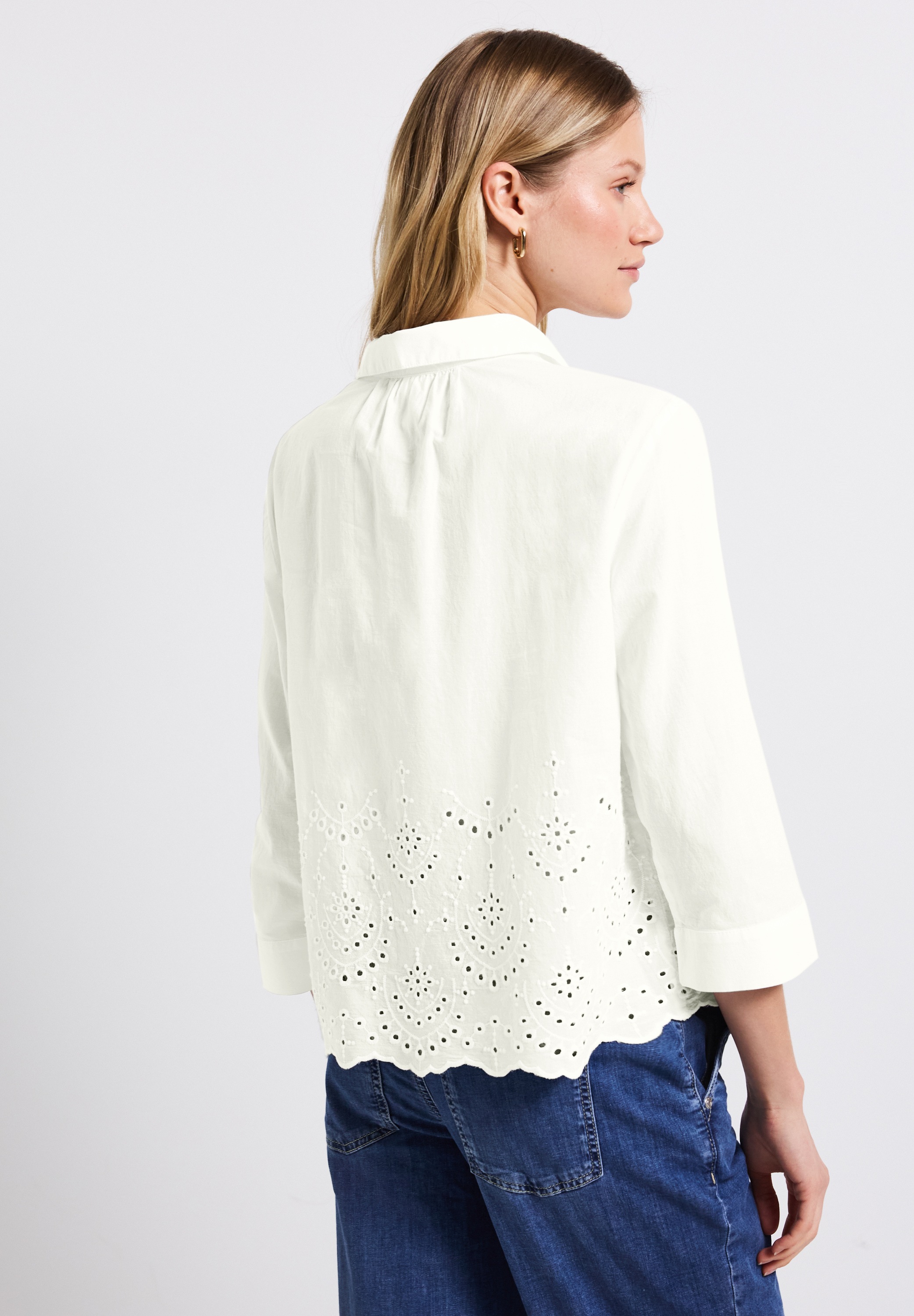 STREET ONE Hemdbluse, aus reiner Baumwolle günstig online kaufen