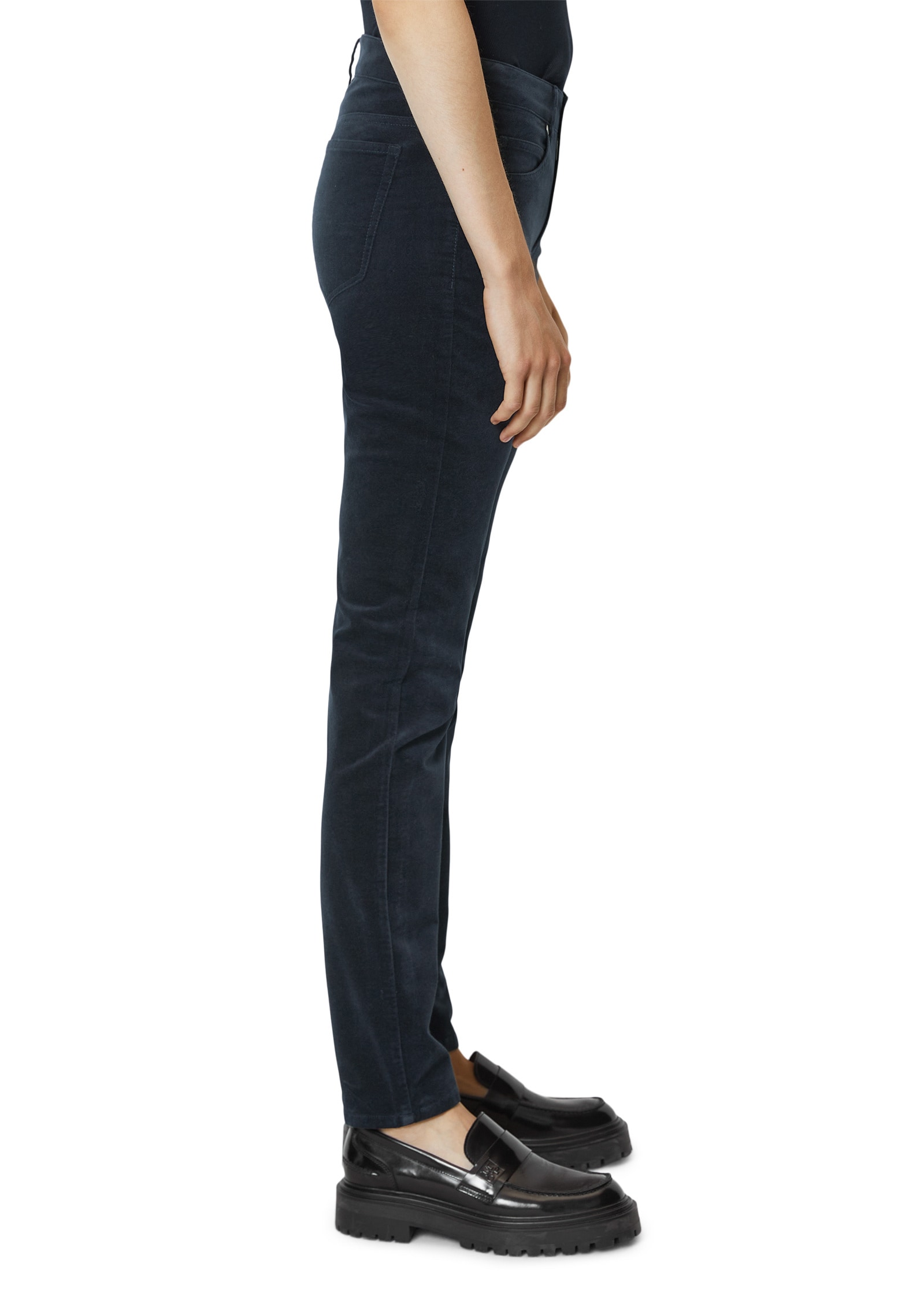 Marc O'Polo 5-Pocket-Hose »aus stretchigem Samt«