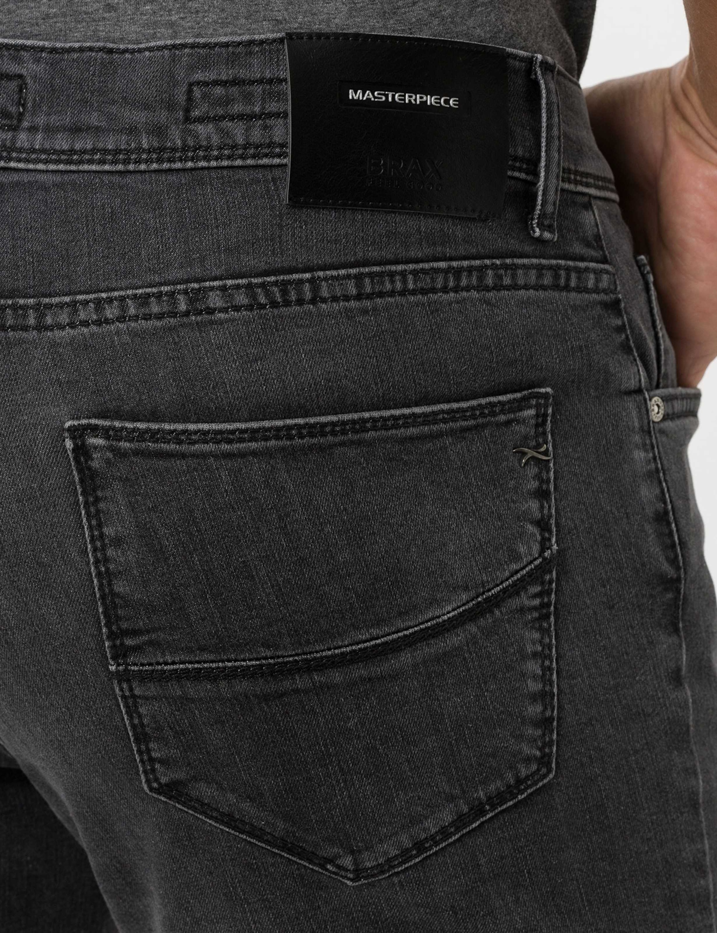 Brax Cadiz Jeans Straight Fit Gris 31/L34 3