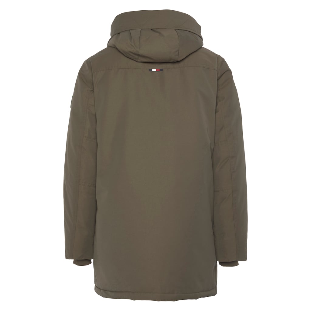 Tommy Hilfiger Parka »ROCKIE NON FUR DOWN PARKA«, mit Kapuze