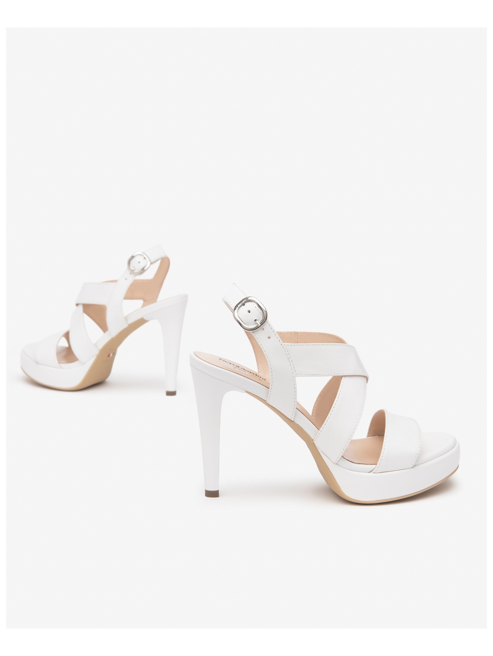 Nero Giardini High-Heel-Sandalette »Nero Giardini Sandalen Leder«