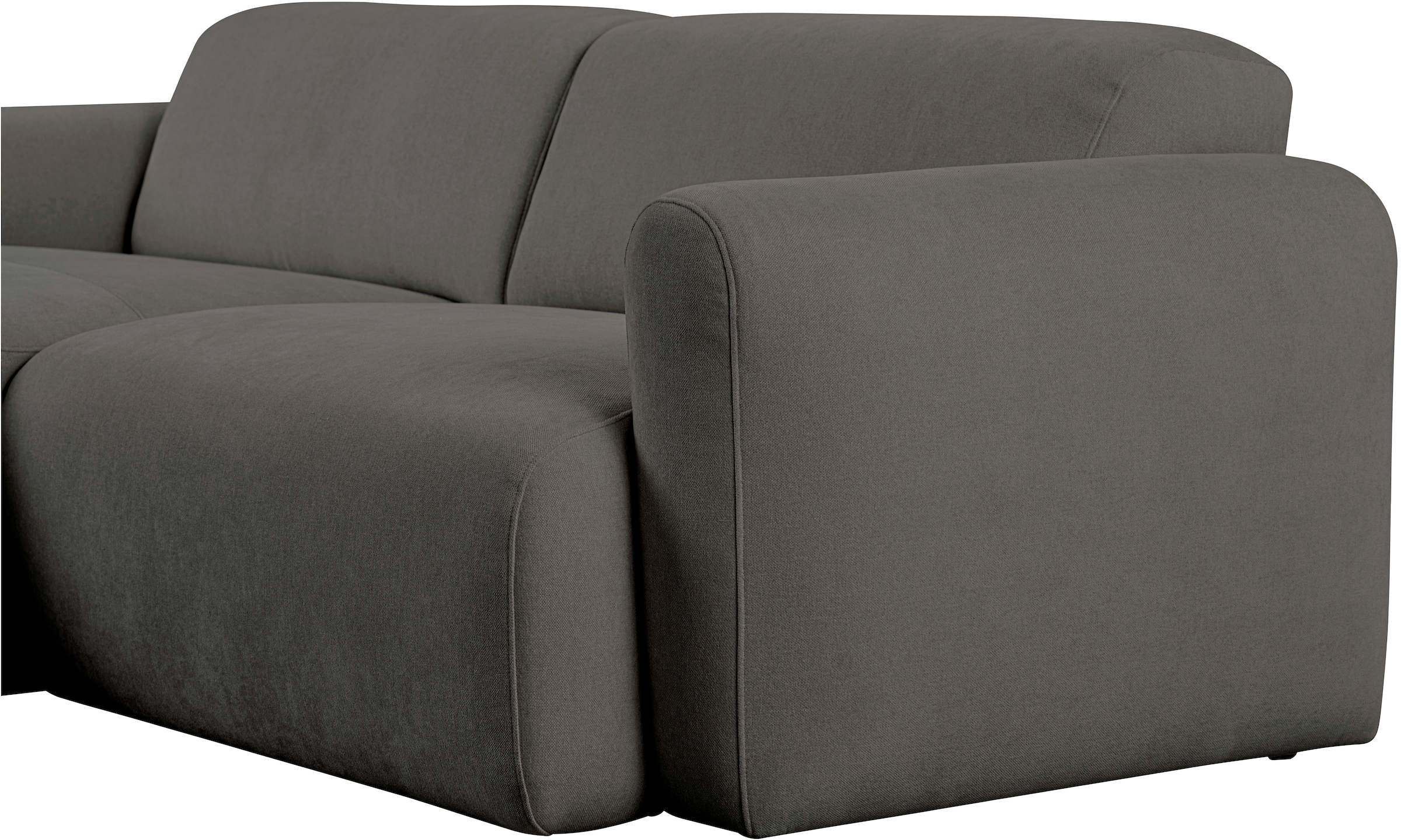 andas Ecksofa »Myrland«, Breite 232 cm, Chenille, Easy Clean Stoff, mit Kaltschaum