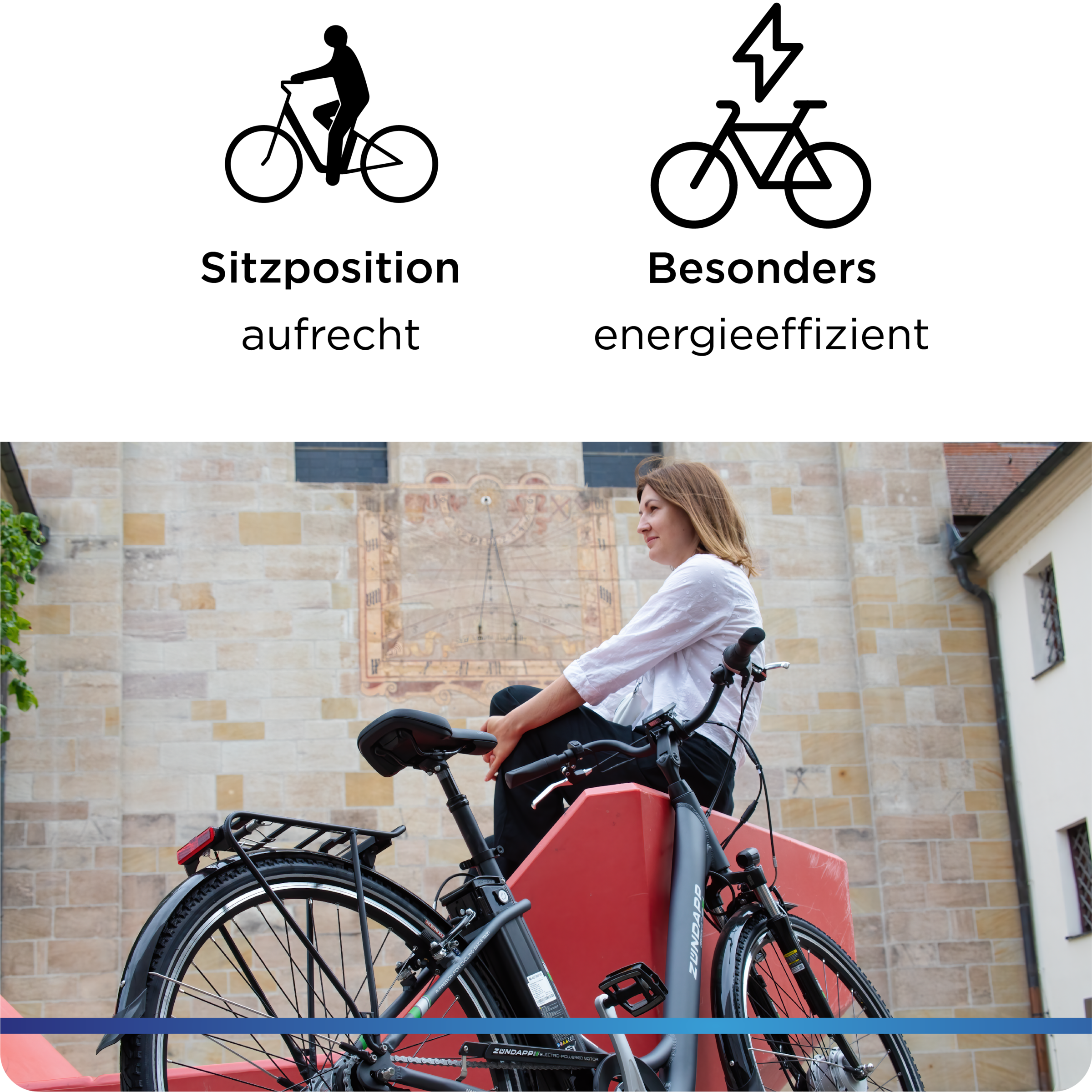 Zündapp »Green 2.7« 3 Gang Nabenschaltung Frontmotor 250 W Pedelec, Elektrofahrrad für Damen u. Herren