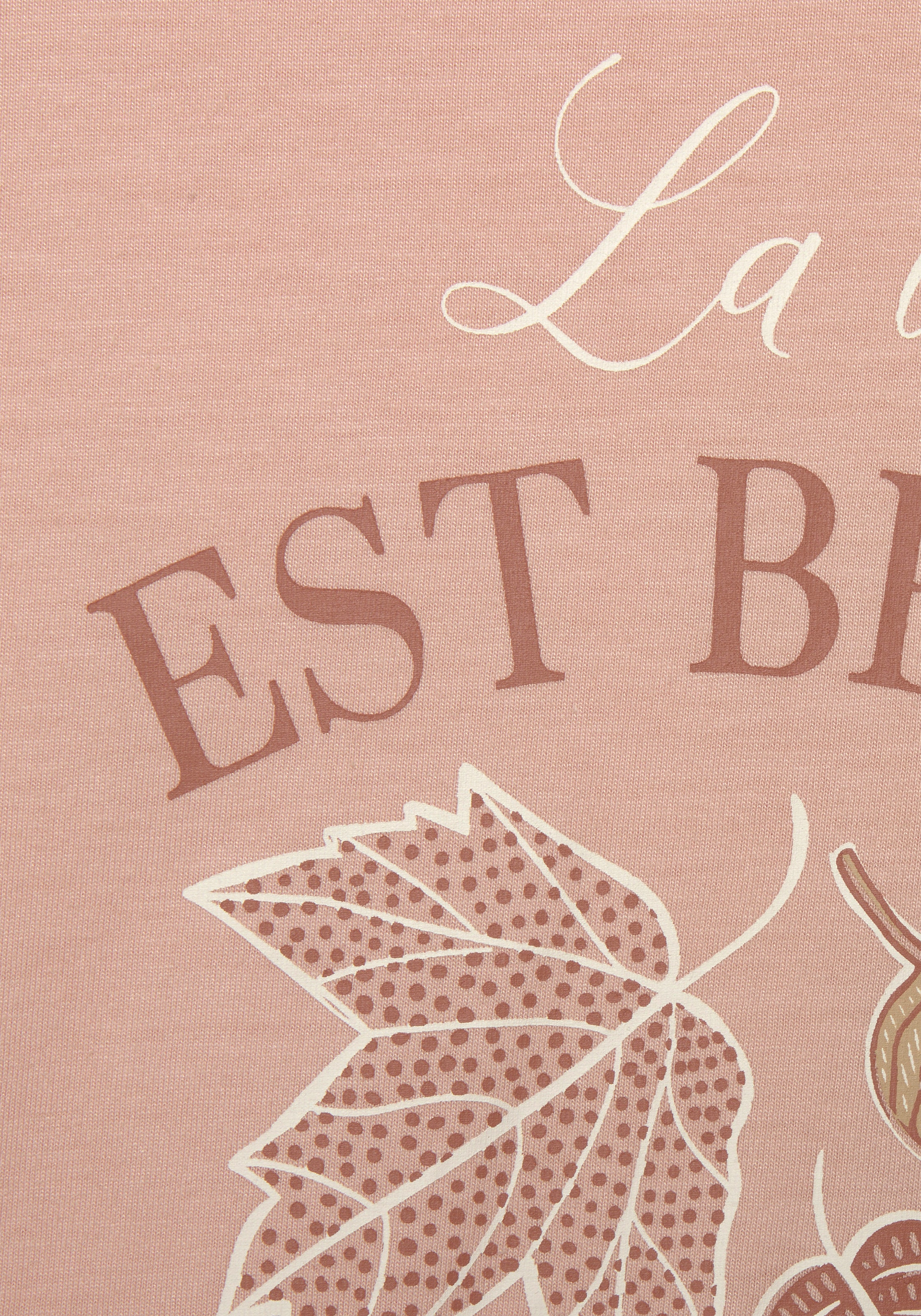 Vivance Dreams Nachthemd mit herbstlichem Frontdruck