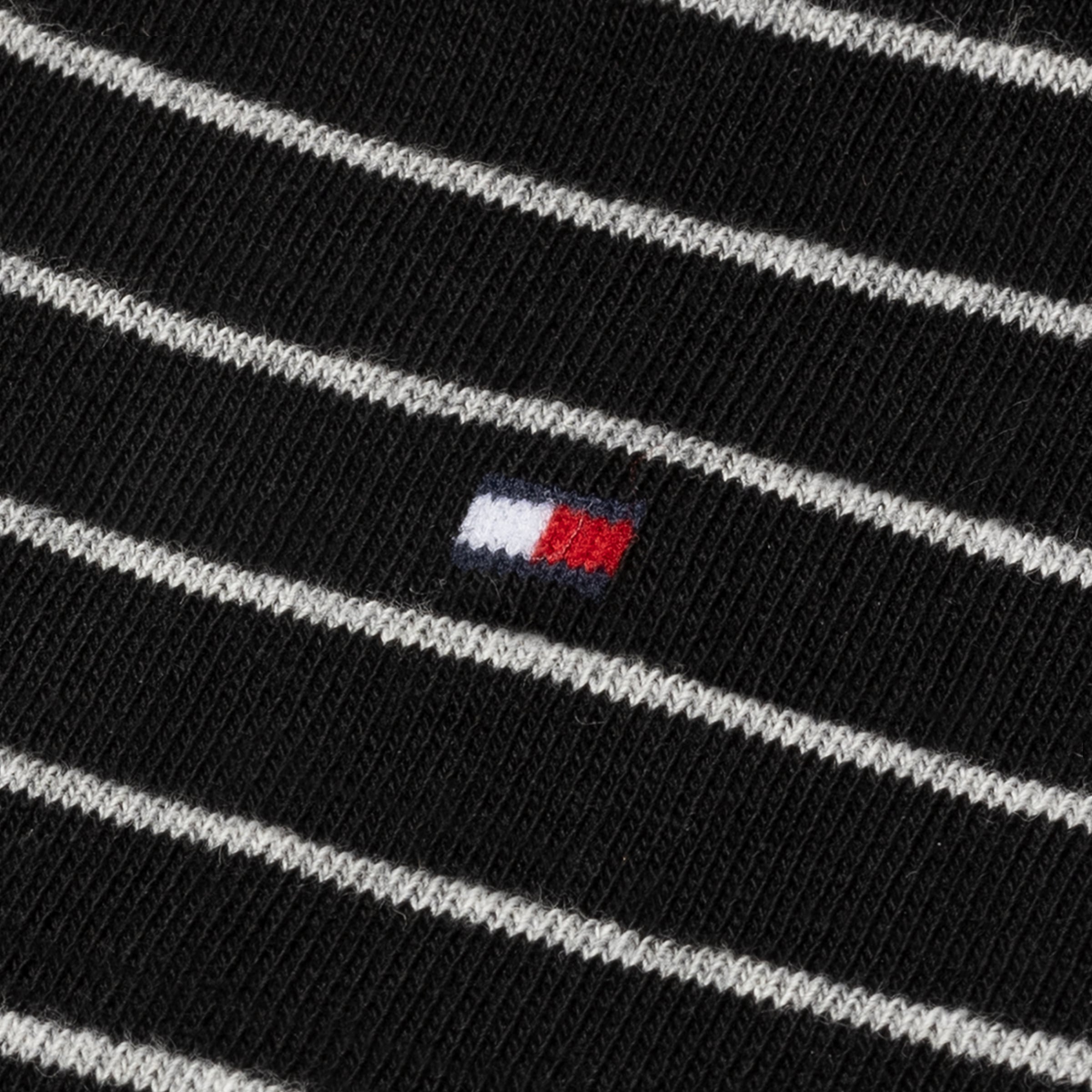 Tommy Hilfiger Socken »TH WOMEN SOCK 2P SMALL STRIPE«, (2 Paar), mit schmalem Rippenbündchen, meliert, gestreift
