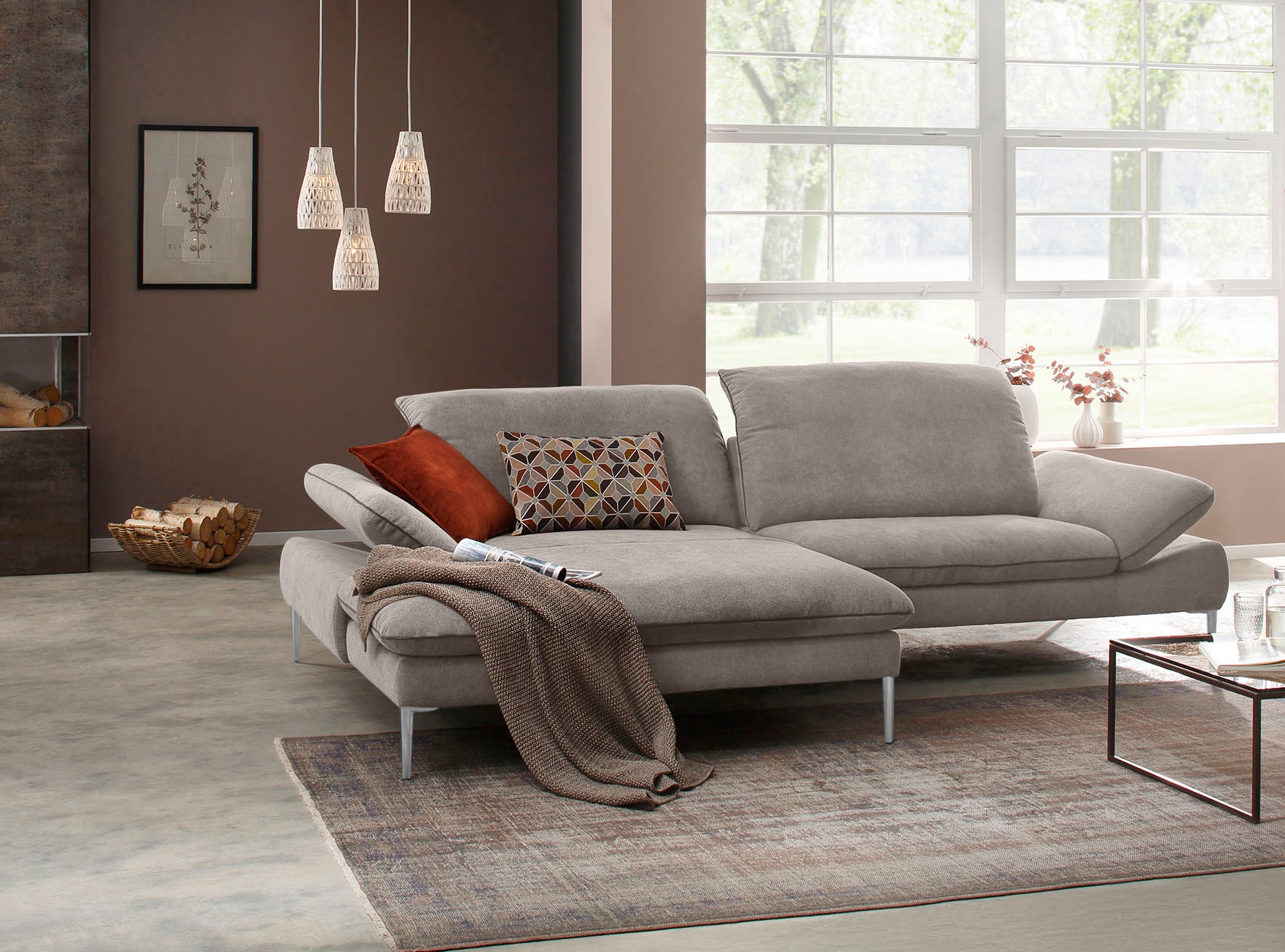 W.SCHILLIG Ecksofa "enjoy&MORE, Designsofa, elegant und bequem, L-Form" mit günstig online kaufen