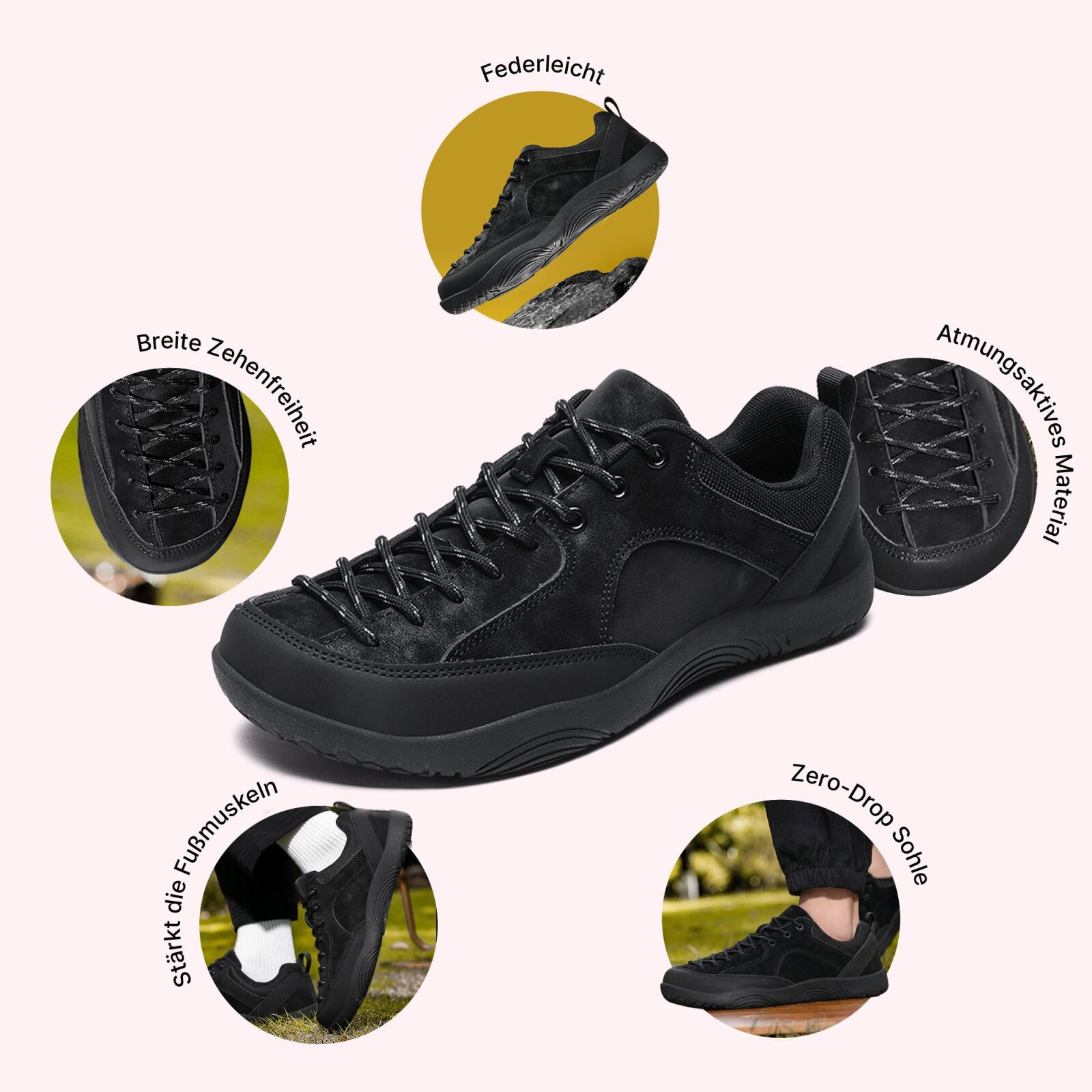 DOTALES Barfußschuh »Lynx Barfußschuhe Damen & Herren Barfuß Sneaker«  Minimalschuhe