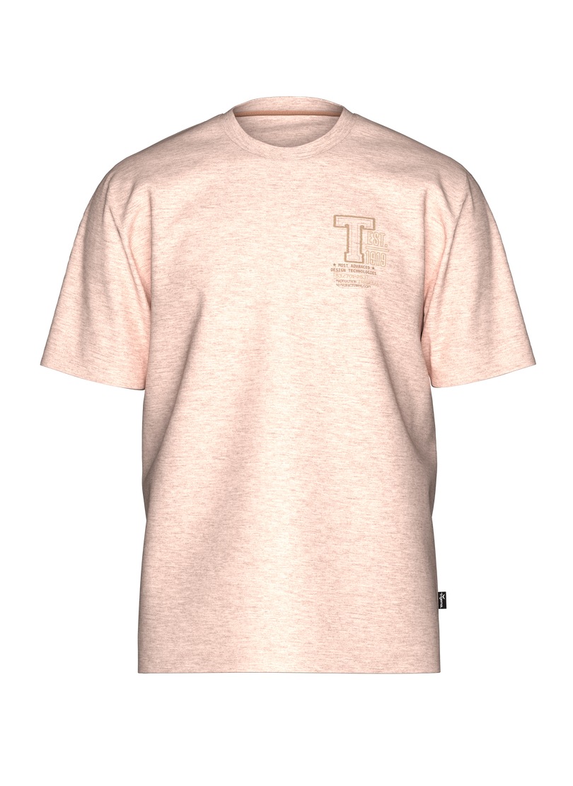 Trigema T-Shirt "TRIGEMA T-Shirt mit modischem Printmotiv" 1 Stk. günstig online kaufen