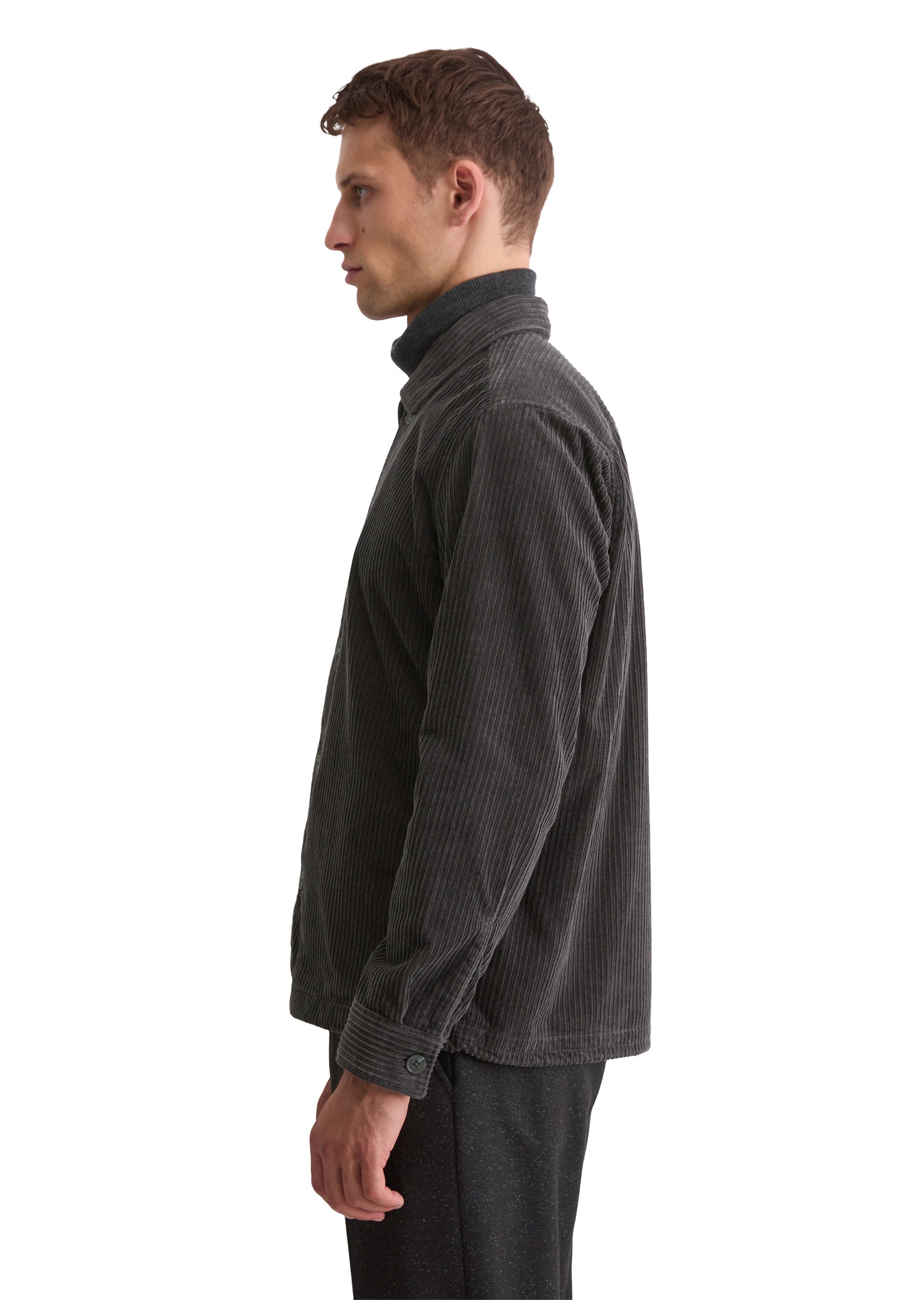 Marc O'Polo Kurzjacke »mit breiter Rippstruktur« ohne Kapuze