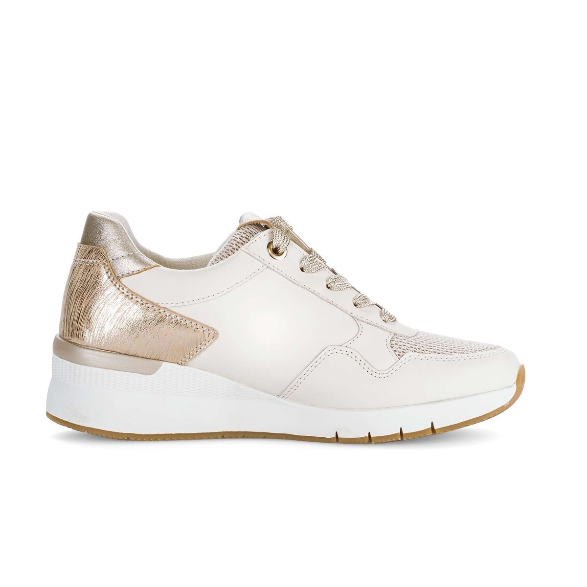 Gabor Sneaker »Sneaker low Materialmix Leder/Lederimitat«