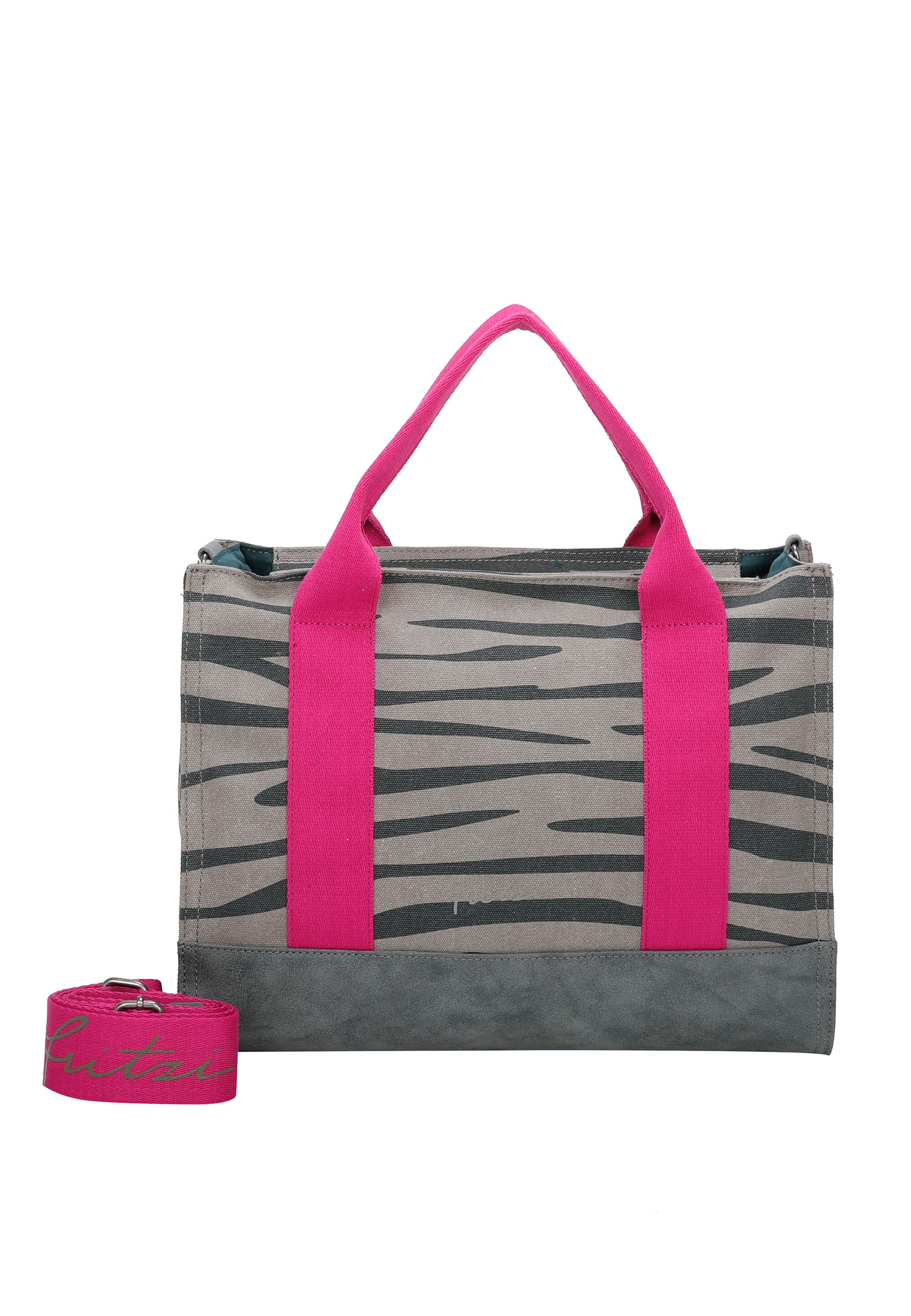 Fritzi aus Preußen "Canvas Tote Bag" mit Zebra-Muster