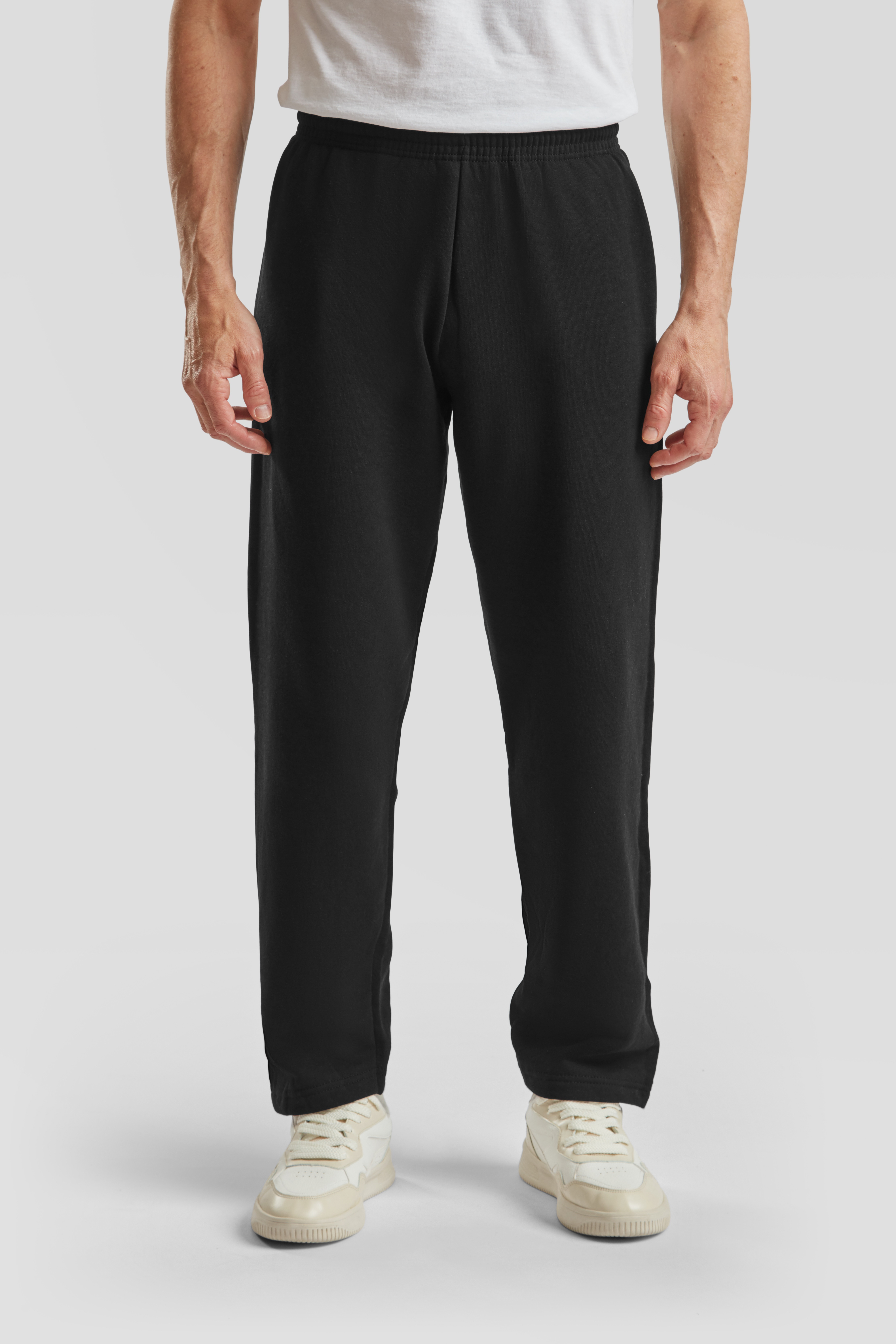 Thumbnail - Fruit of the Loom Sweathose Jogger mit offenem Beinabschluss