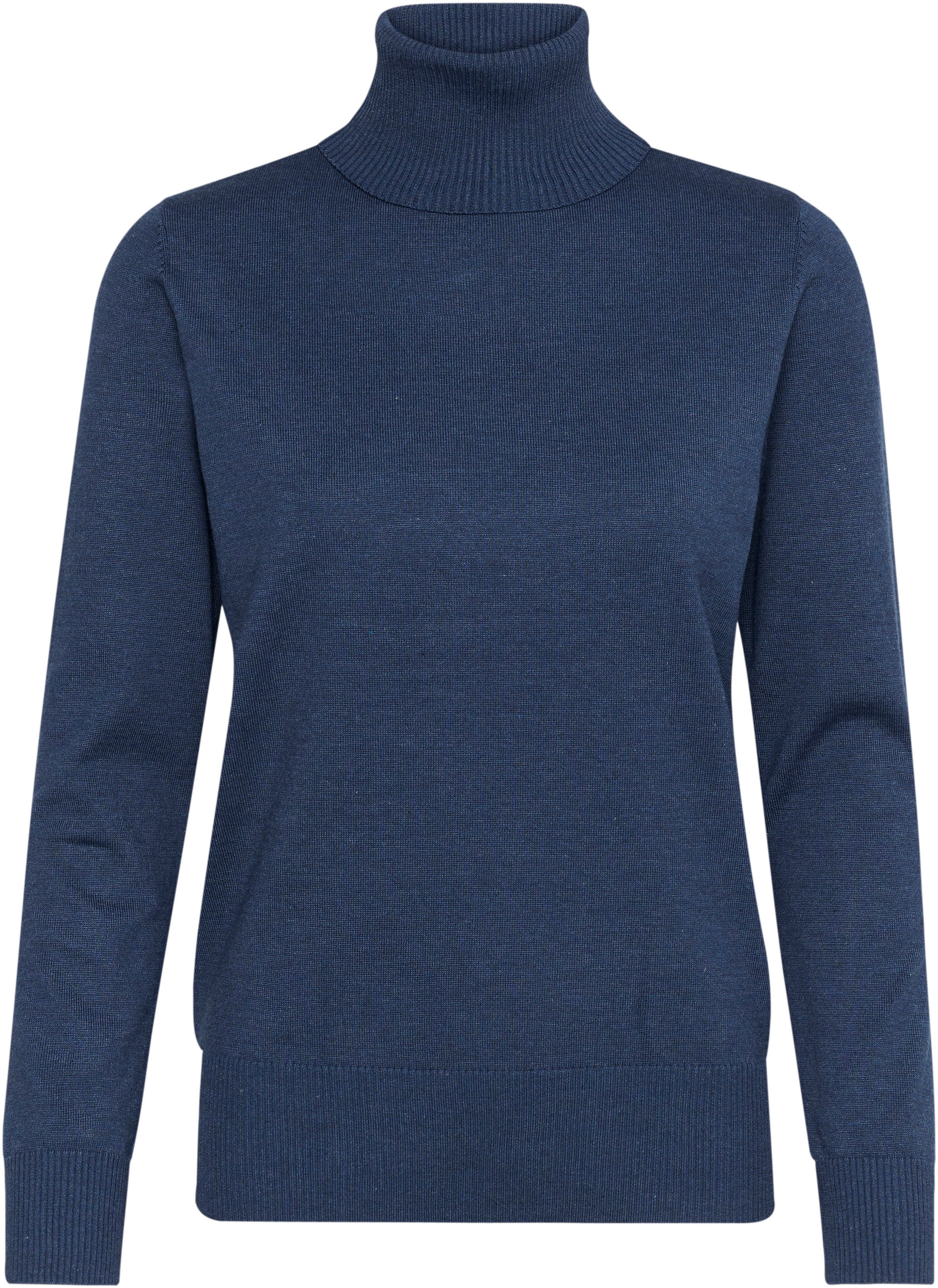Saint Tropez Rollkragenpullover "J2046, MilaSZ Rollneck" Feinstrick mit Vis günstig online kaufen
