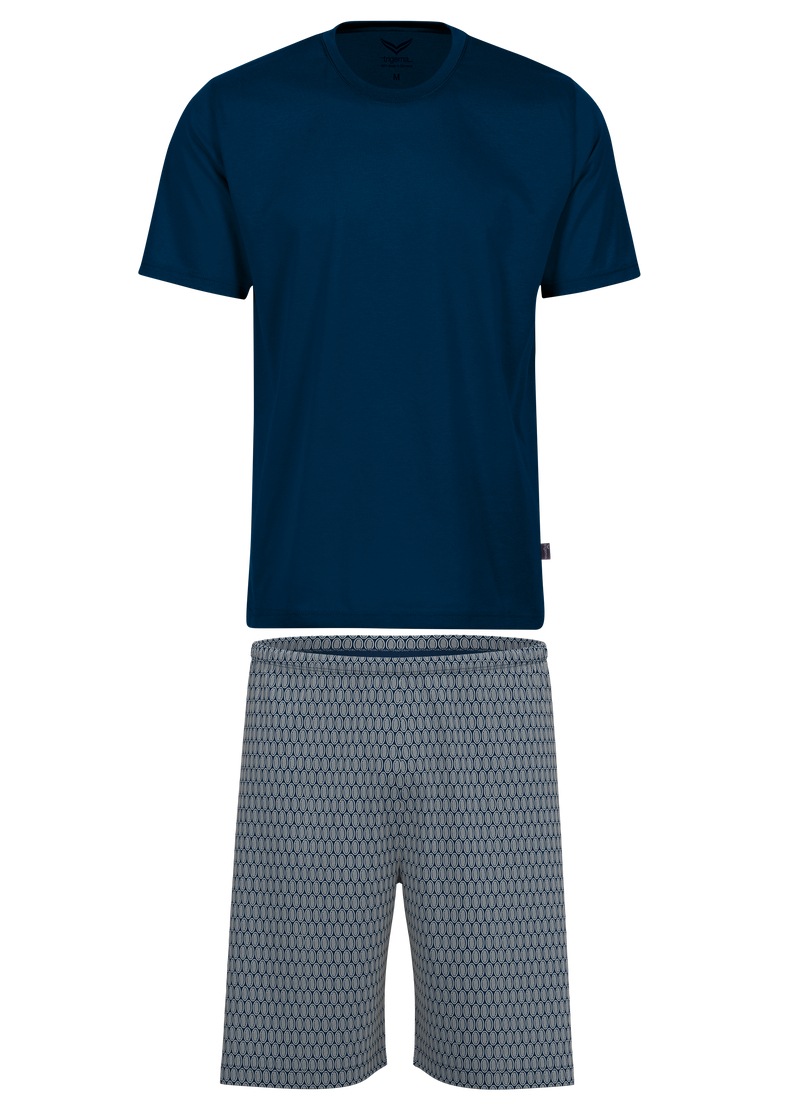 Trigema Schlafanzug "TRIGEMA Pyjama im modischem Allover-Muster" 1 günstig online kaufen