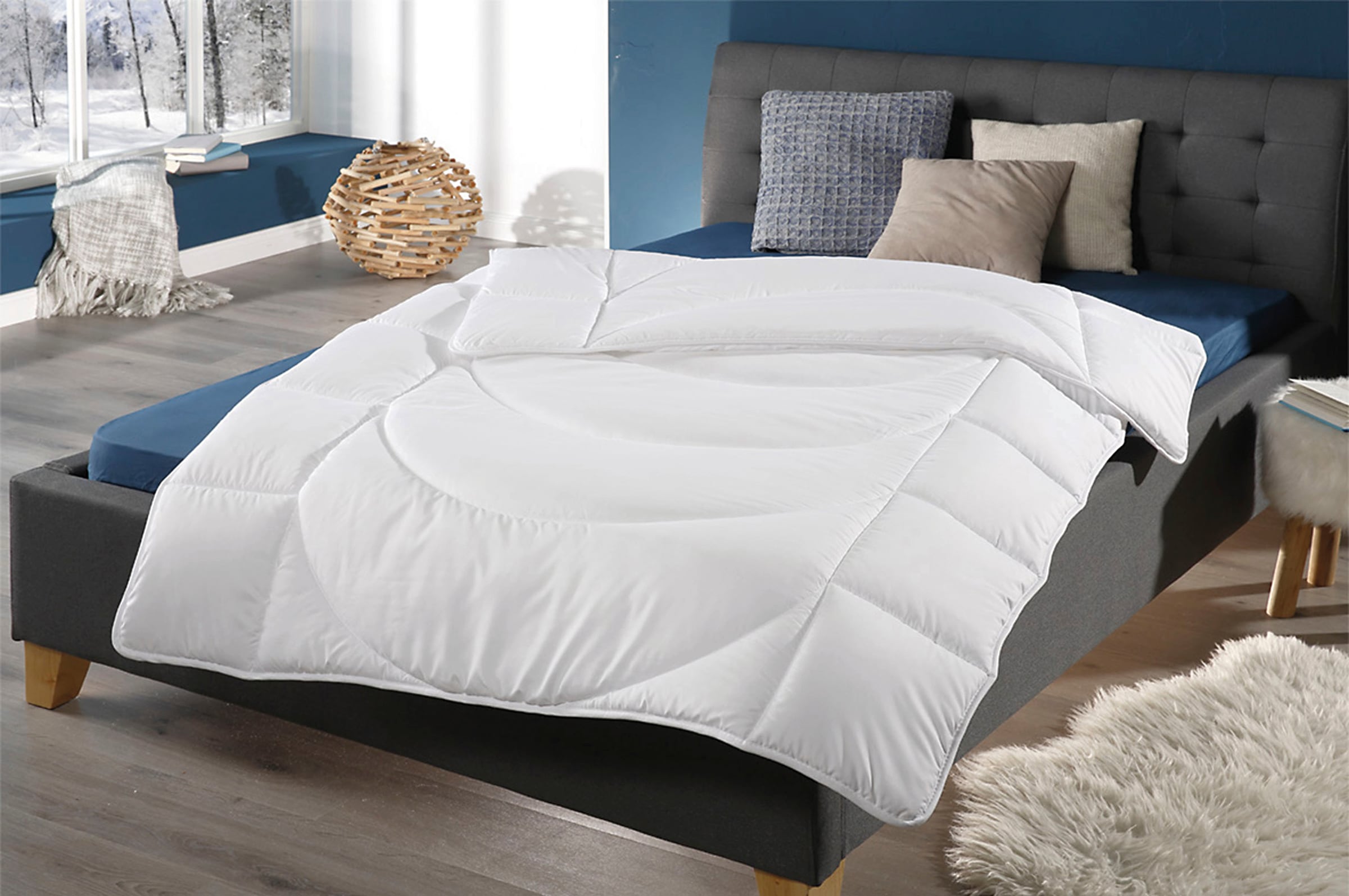 an Bezug Steppbett«, Polyester, Conni (1 Füllung passt kaufen sich Polyester, Oberkircher´s Körper Körperzonen Microfaserbettdecke St.), | optimal den BAUR an »Connis normal,