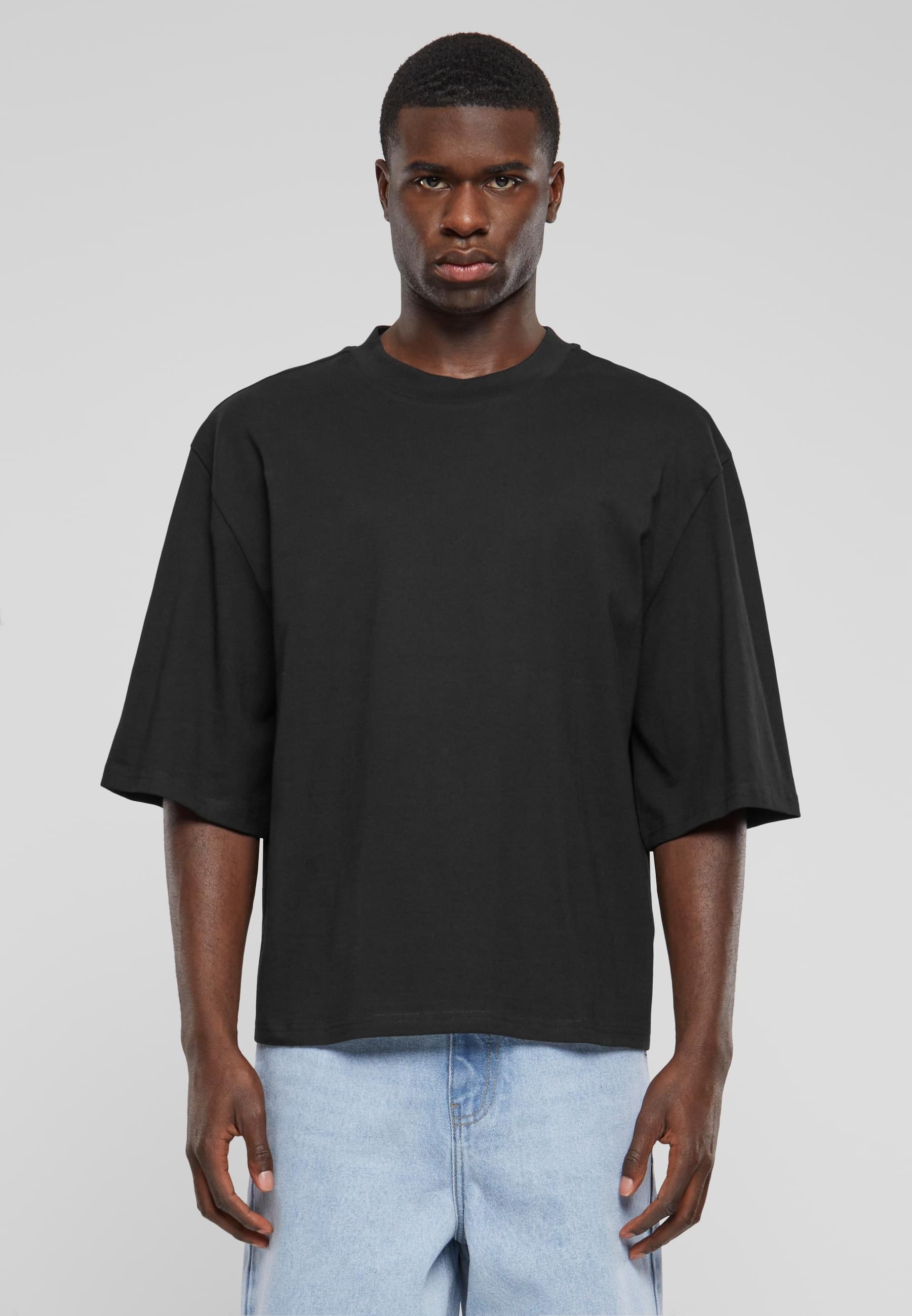 URBAN CLASSICS T-Shirt »Urban Classics Herren Organic Oversized Cropped Tee« 1 Stk. tlg.