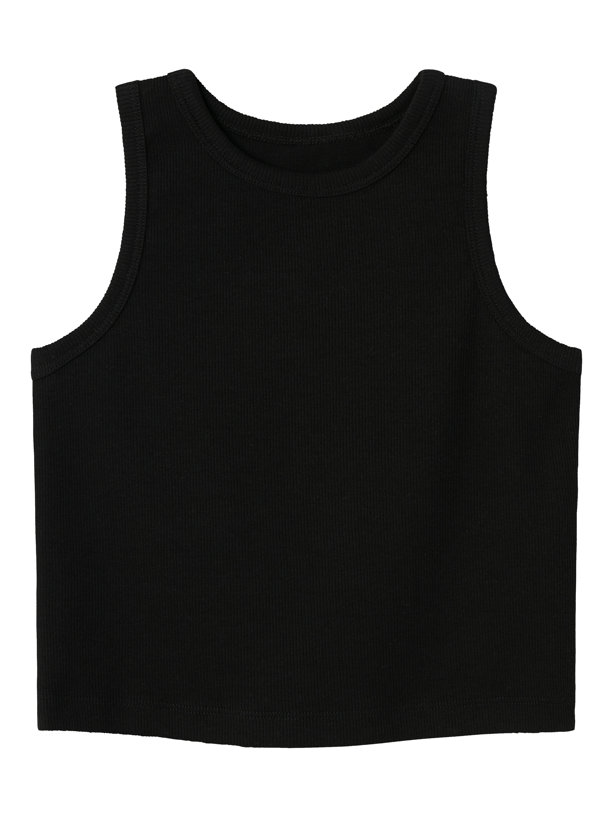 Name It Tanktop »NKFNAKAL SL SHORT TOP NOOS« Baumwollmischung, verkürzte Form, Jersey Rippware