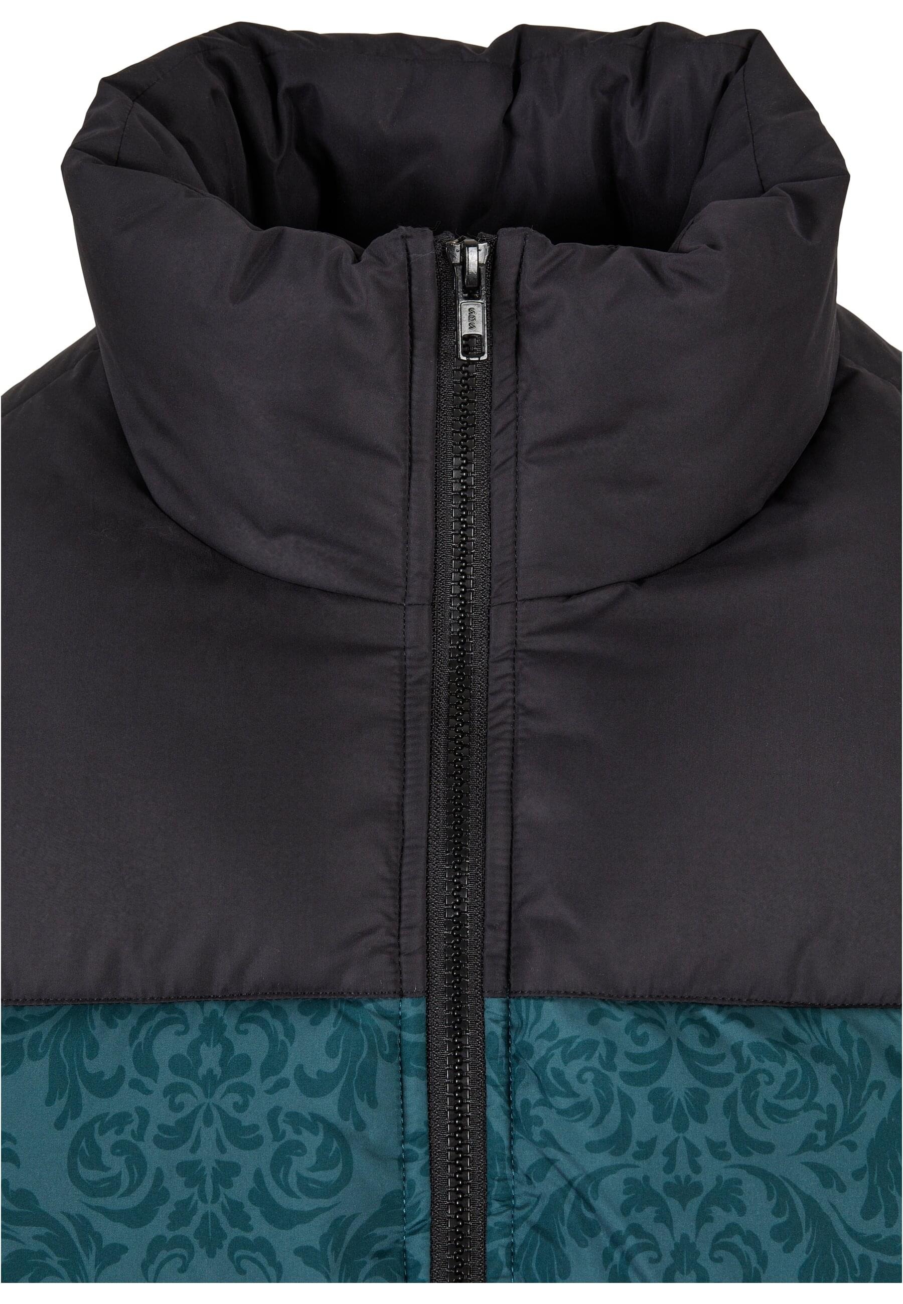 URBAN CLASSICS Winterjacke »Urban Classics Herren AOP Retro Puffer Jacket«, (1 St.), ohne Kapuze