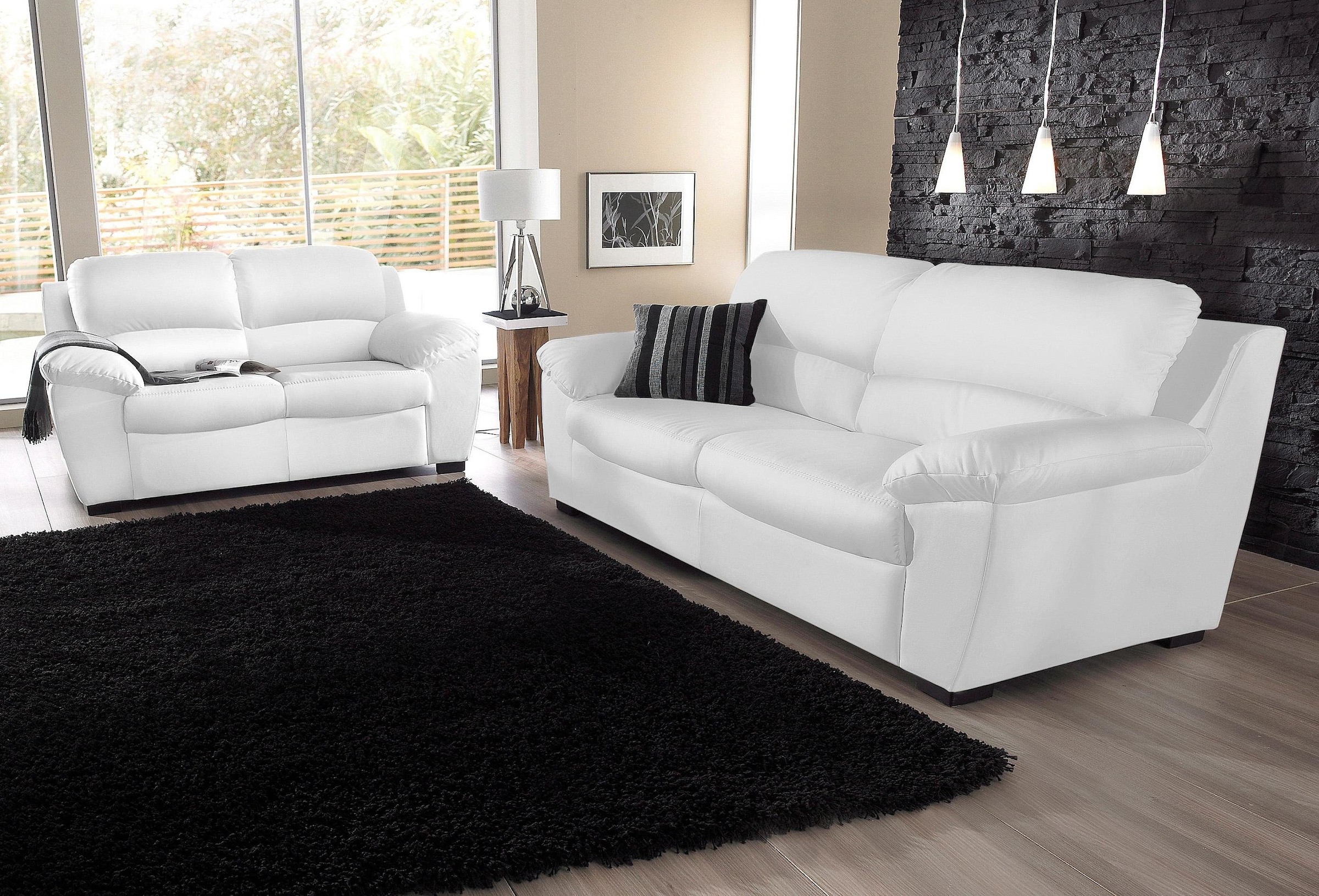 COTTA Sitzgruppe »Dani«, (Set, 2 tlg.), Set bestehend aus: 2-Sitzer & 2,5-Sitzer