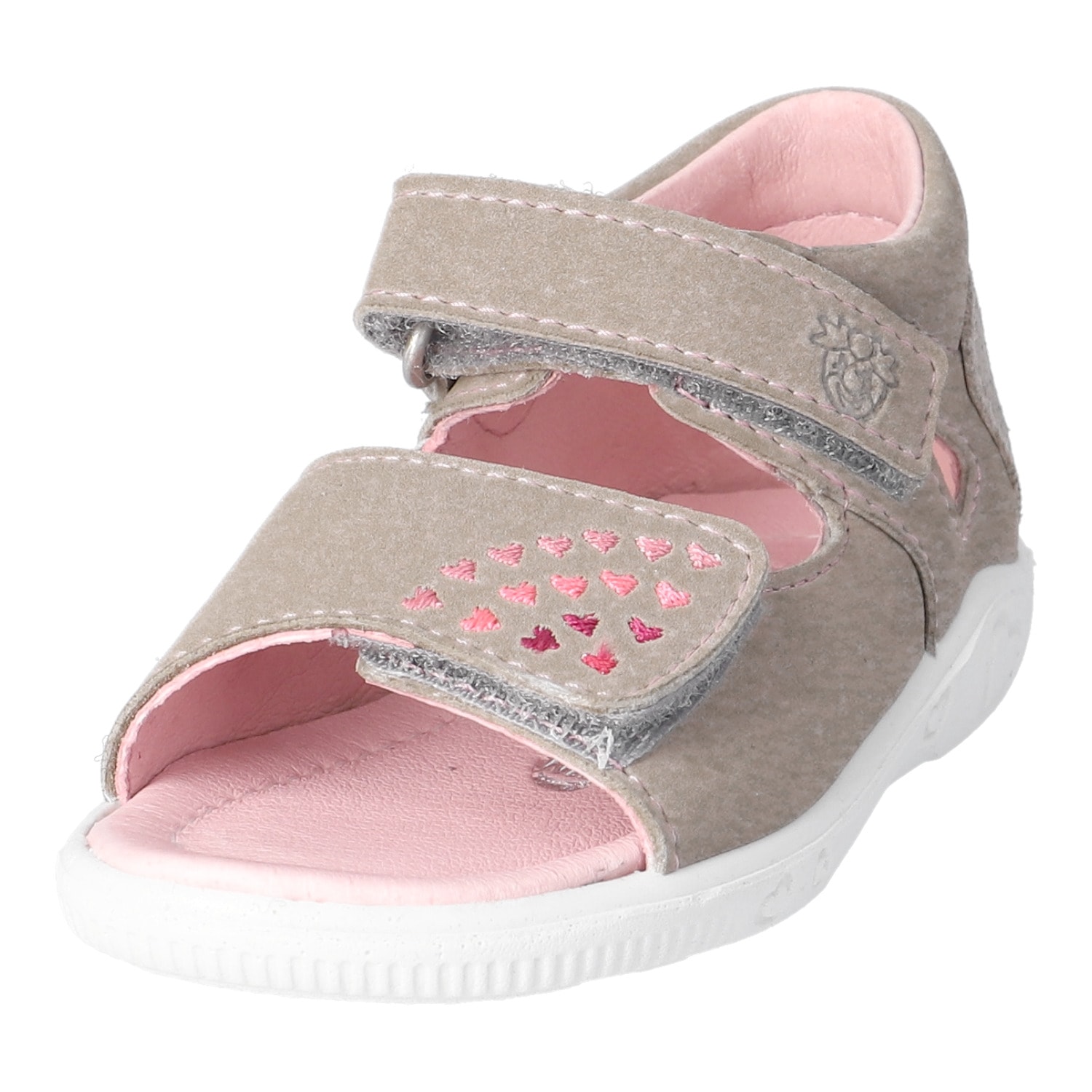 PEPINO by RICOSTA Sandale "Tiana WMS: mittel" Babyschuh, Sandale mit Stickerei, Größenschabole zum Download