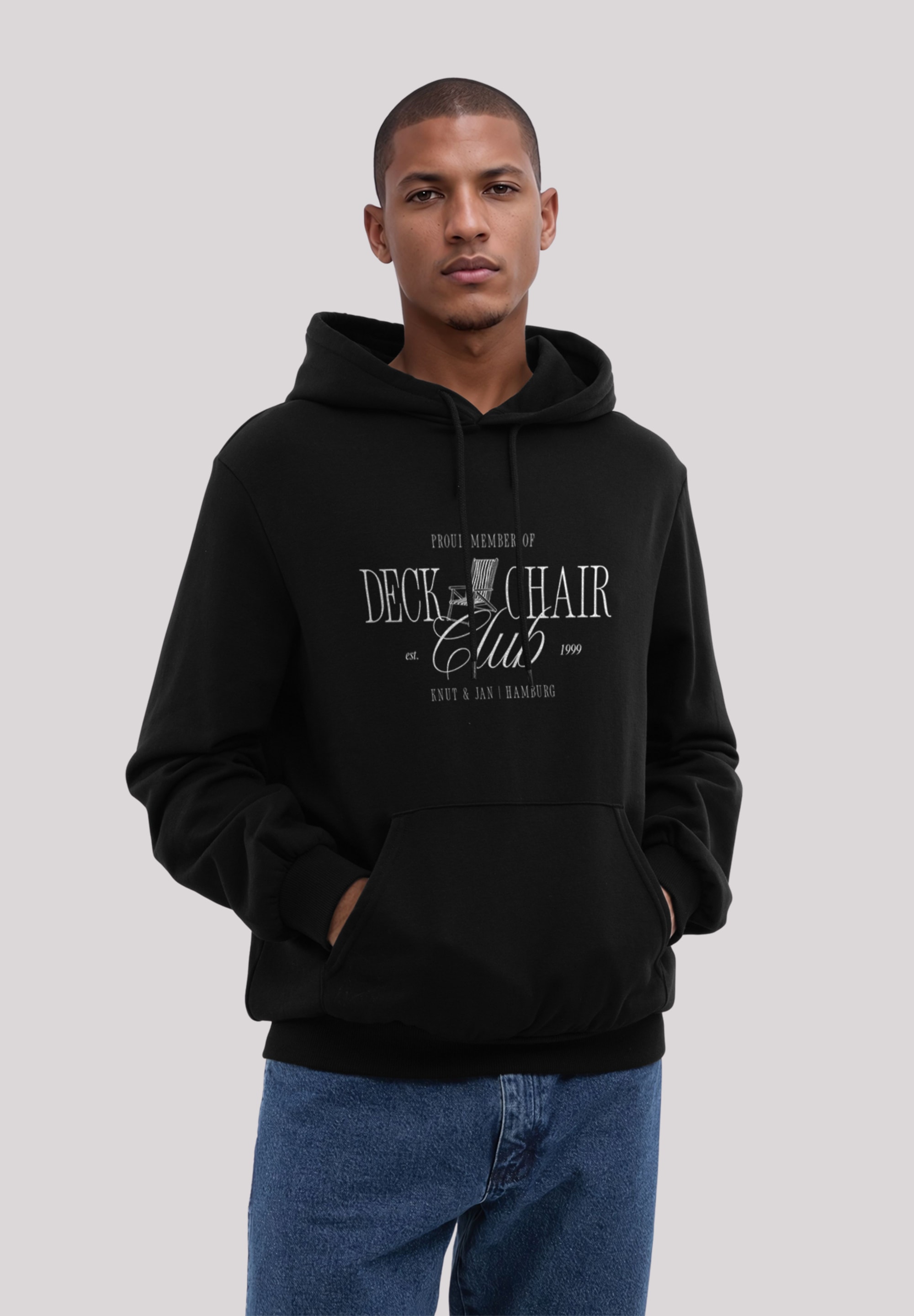 F4NT4STIC Kapuzenpullover "Deck Chair Club Knut und Jan", Osteee Kollektion günstig online kaufen
