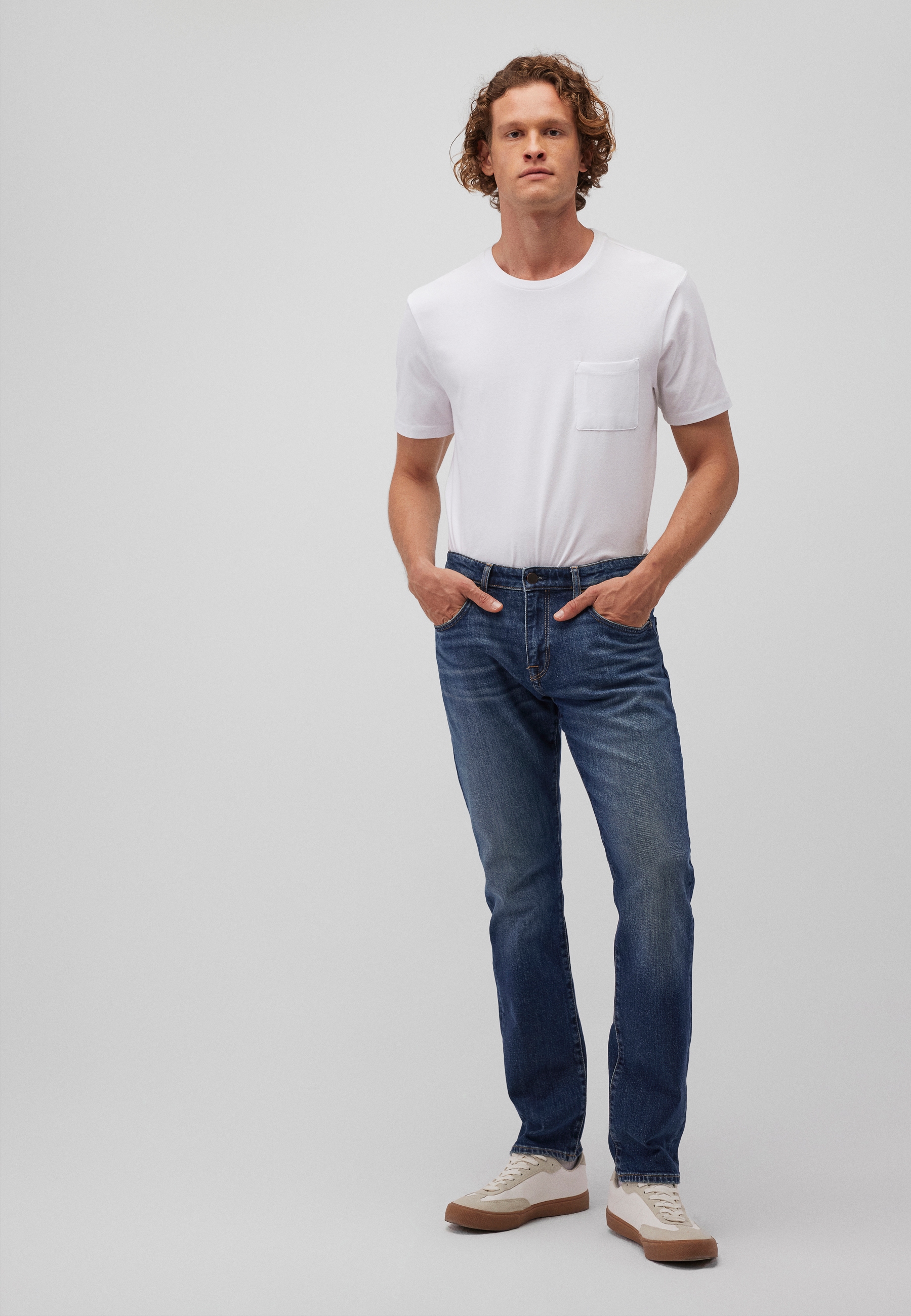 Mavi Straight-Jeans "MARCUS", Slim Straight Jeans