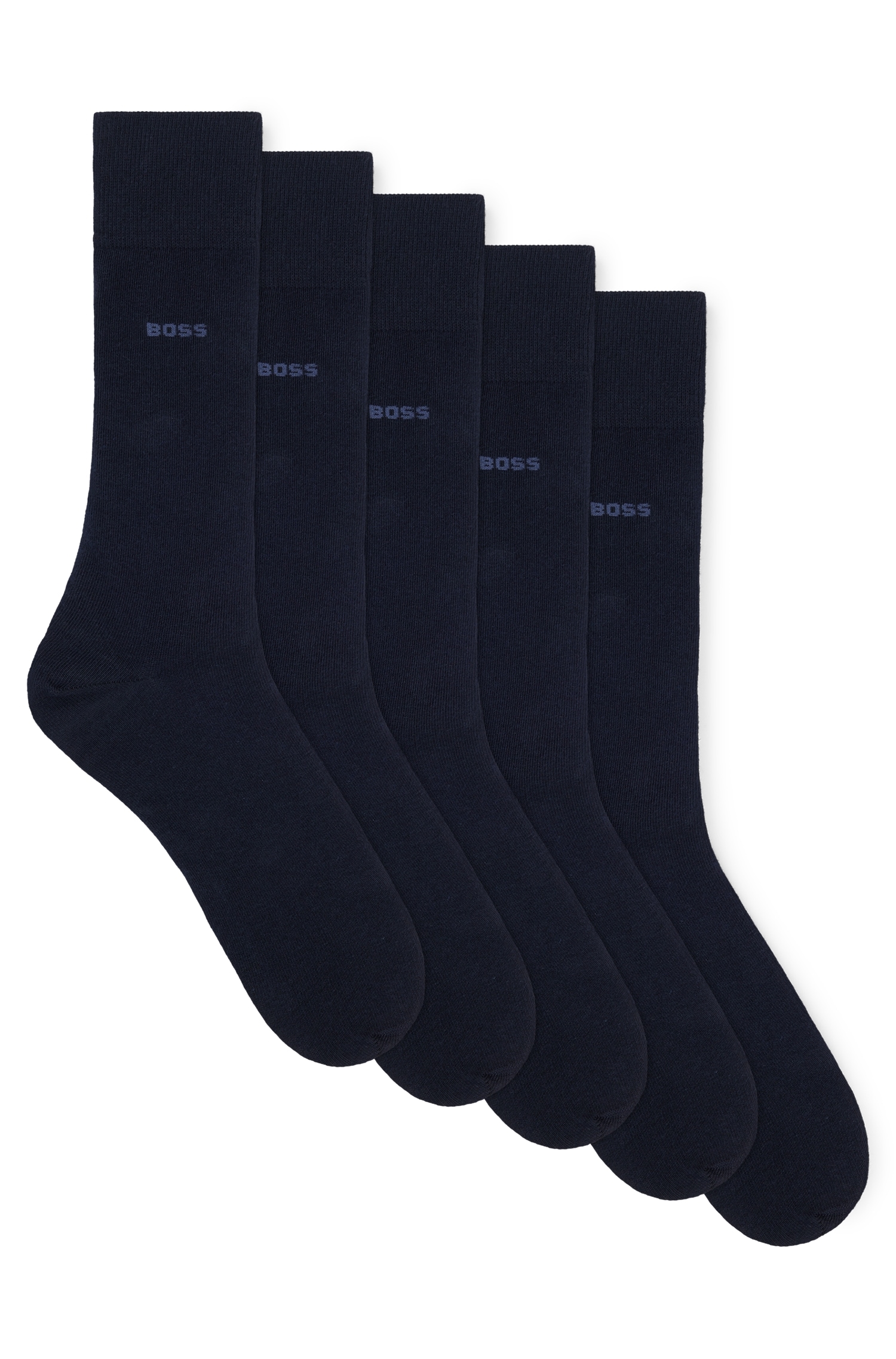 BOSS Businesssocken "5P RS Uni Col CC", (Packung, 5 Paar, 5er), mit BOSS Sc günstig online kaufen