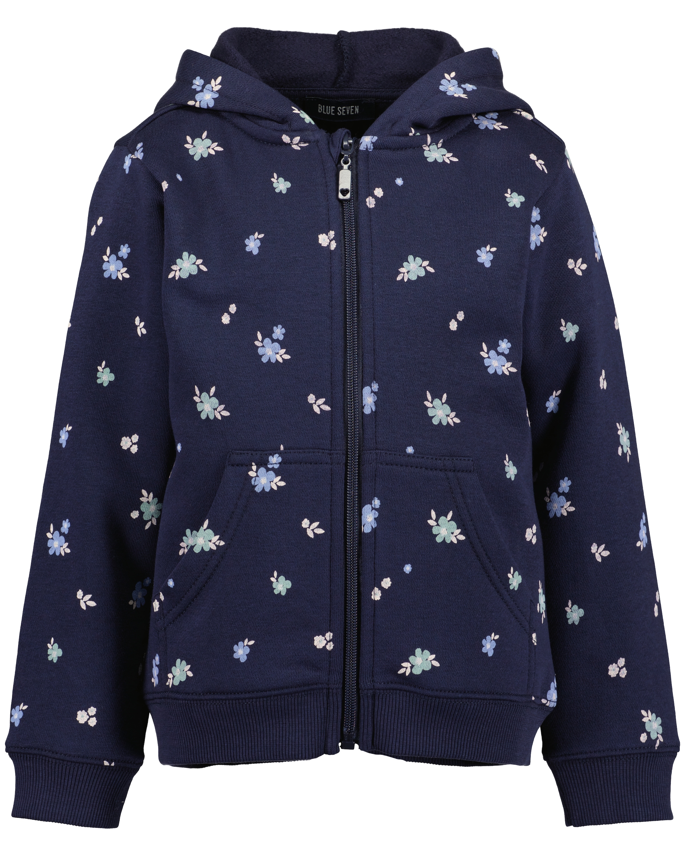 Blue Seven Kapuzensweatjacke Baumwollmischung